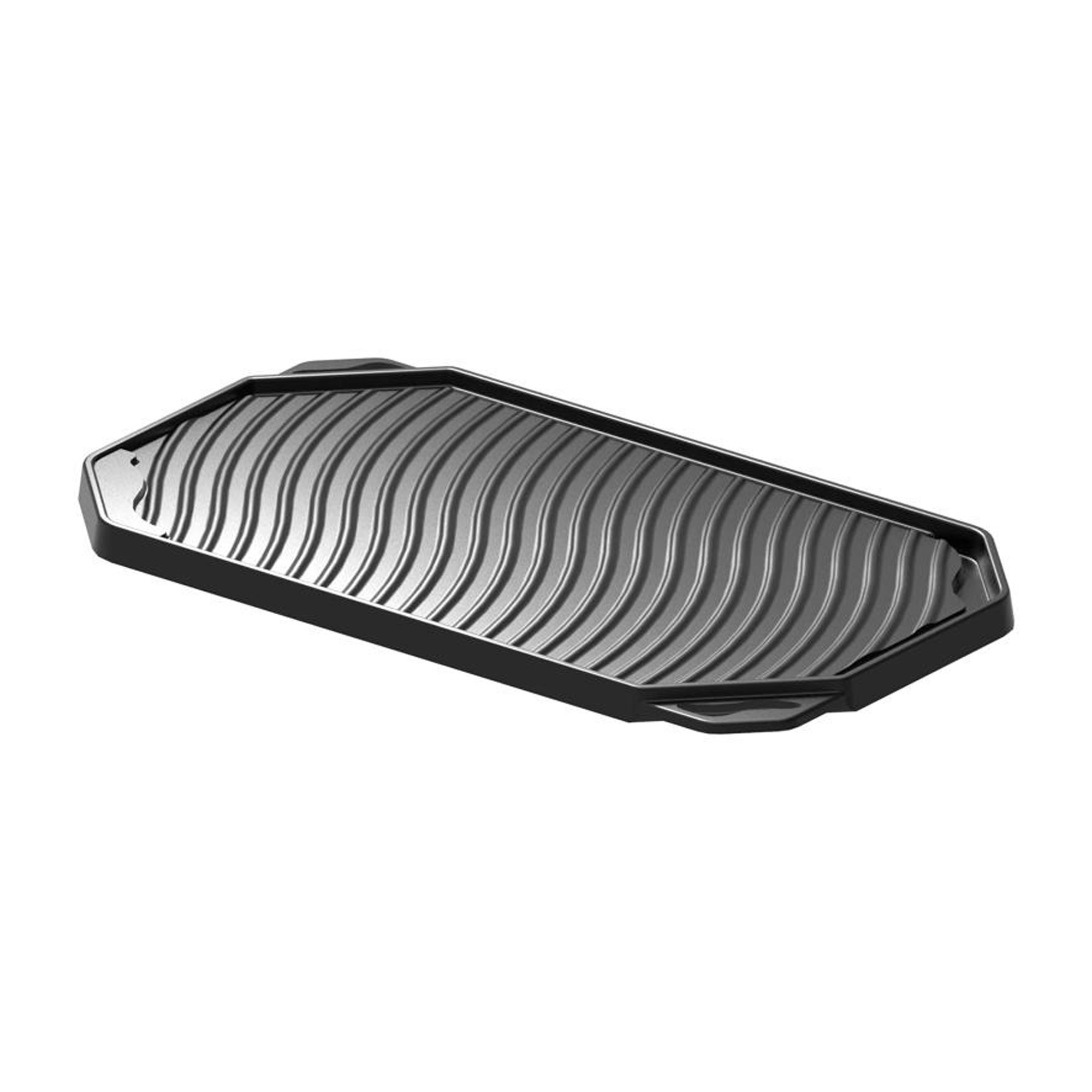 Plancha Double Burner Delicia Fundido Antiadherente 5861030750-Negro