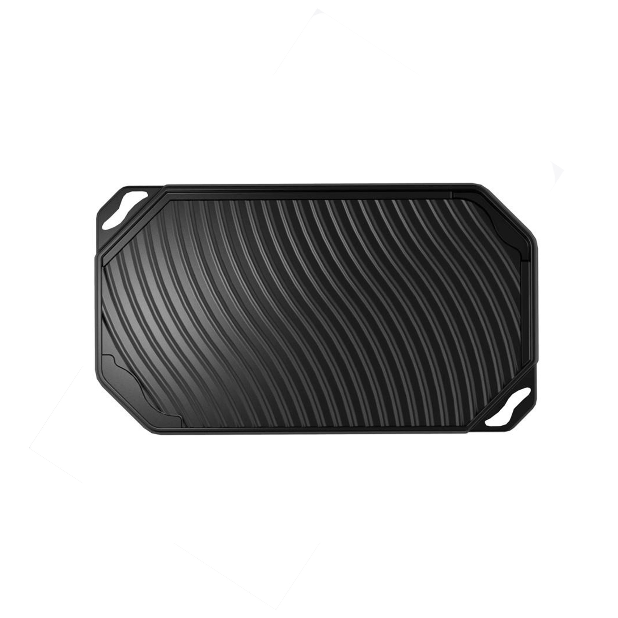 Plancha Double Burner Delicia Fundido Antiadherente 5861030750-Negro - Imagen 4