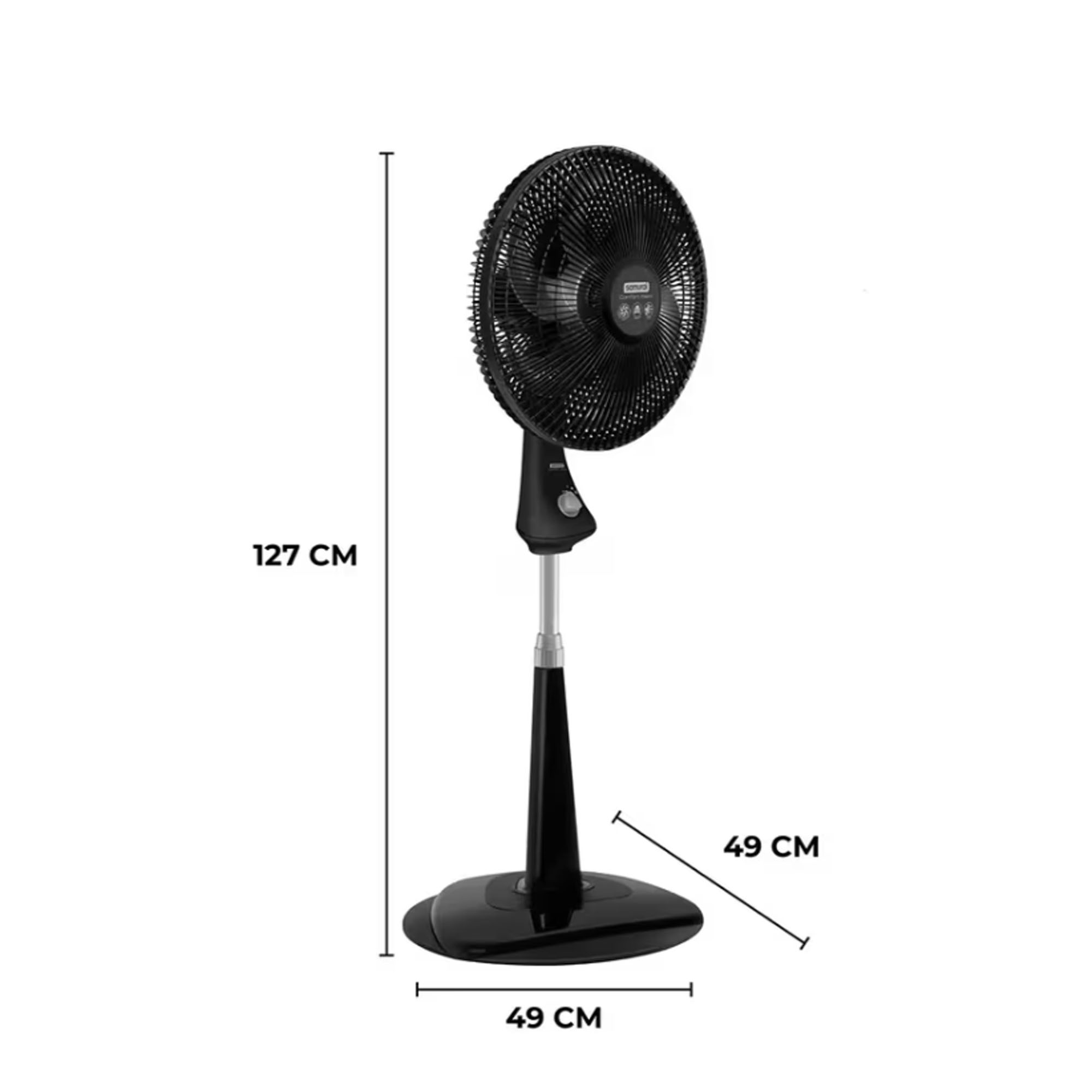 Ventilador Comfort Maxx 2 en 1 Samurai 561033732-Negro - Imagen 5