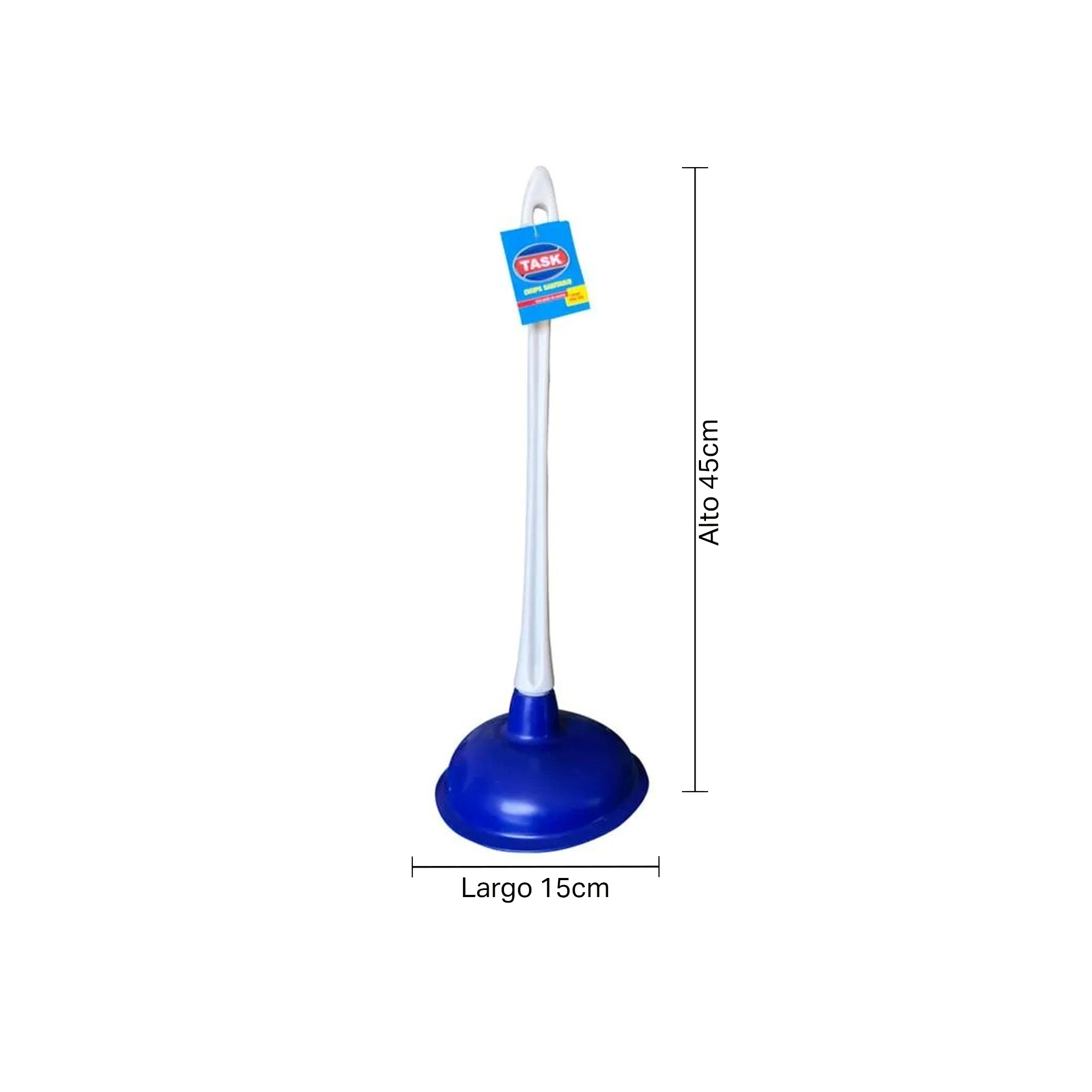 Chupa Alta Succión Resistente Task Pro 101801-Azul/Blanco - Imagen 3