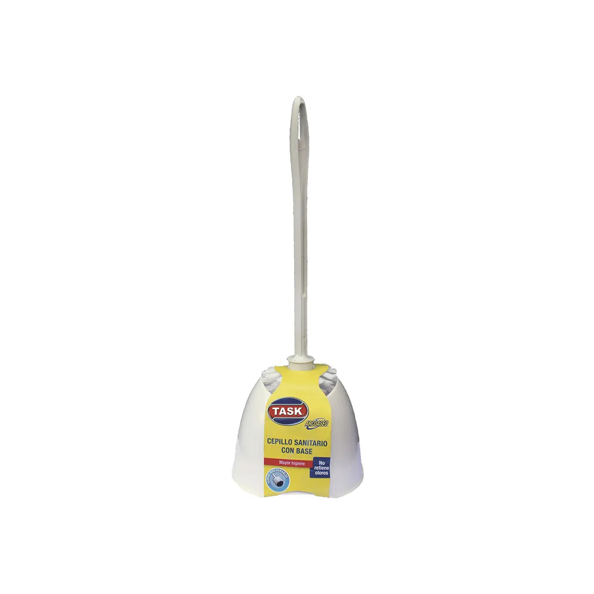 Cepillo Sanitario Con Mango Y Fibra Task Pro 1004732-Blanco