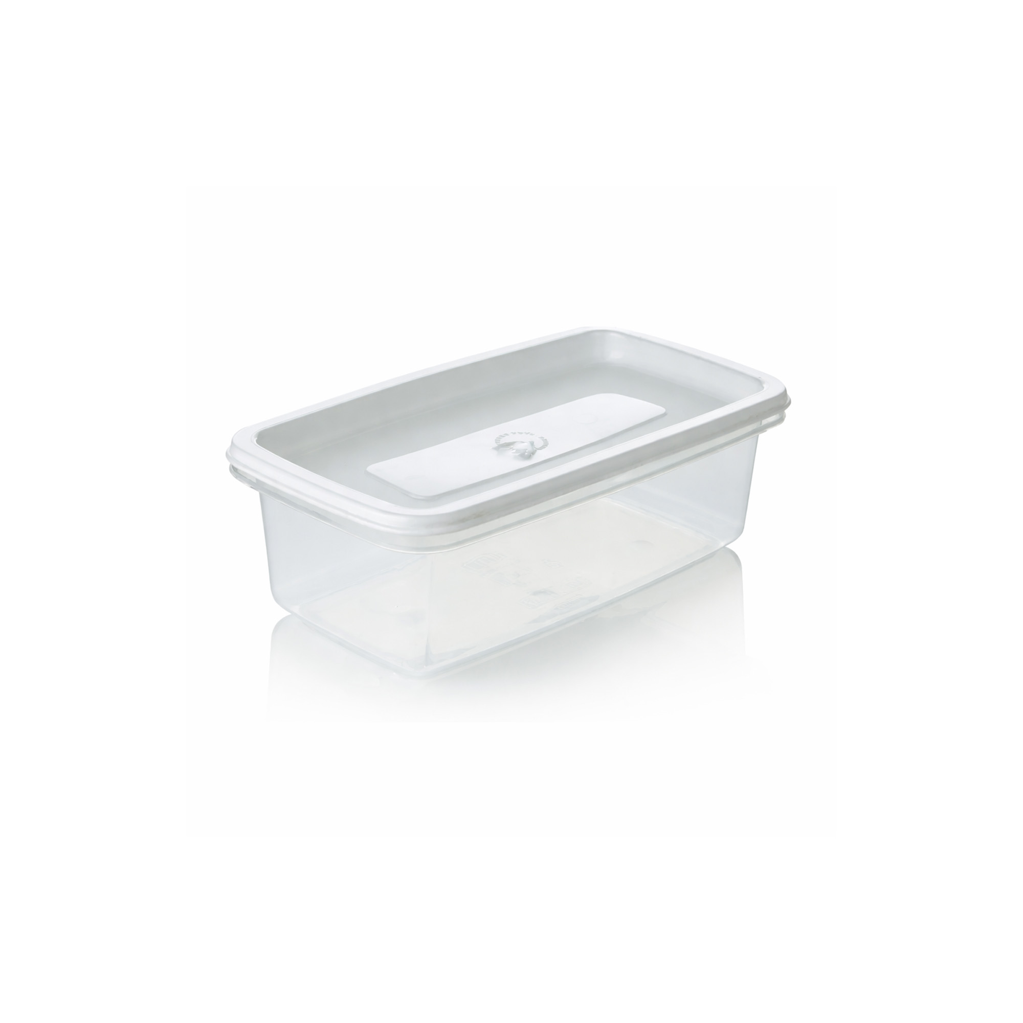 Recipiente Rectangular 900ml Estra 4-1001620-Transparente