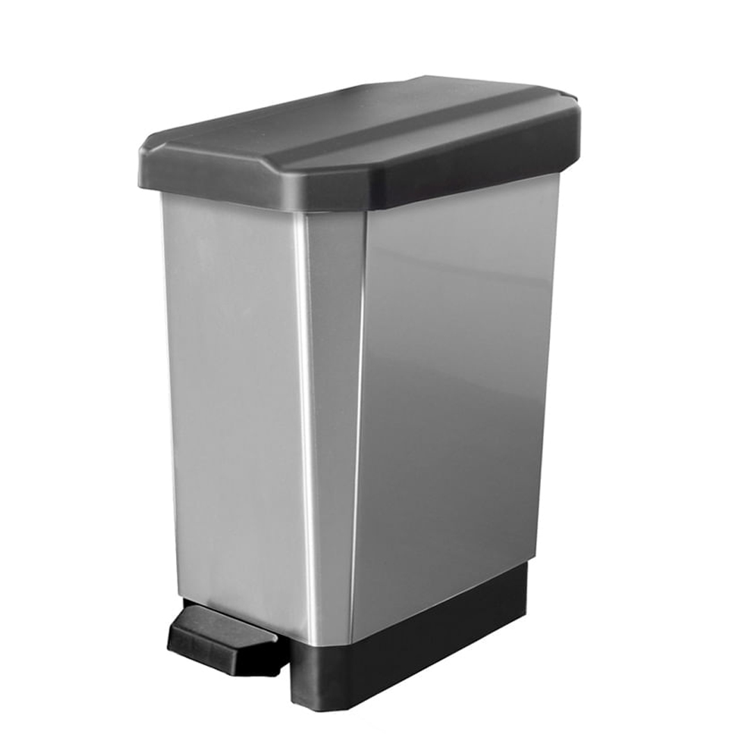 Papelera Pedal 10L -Gris