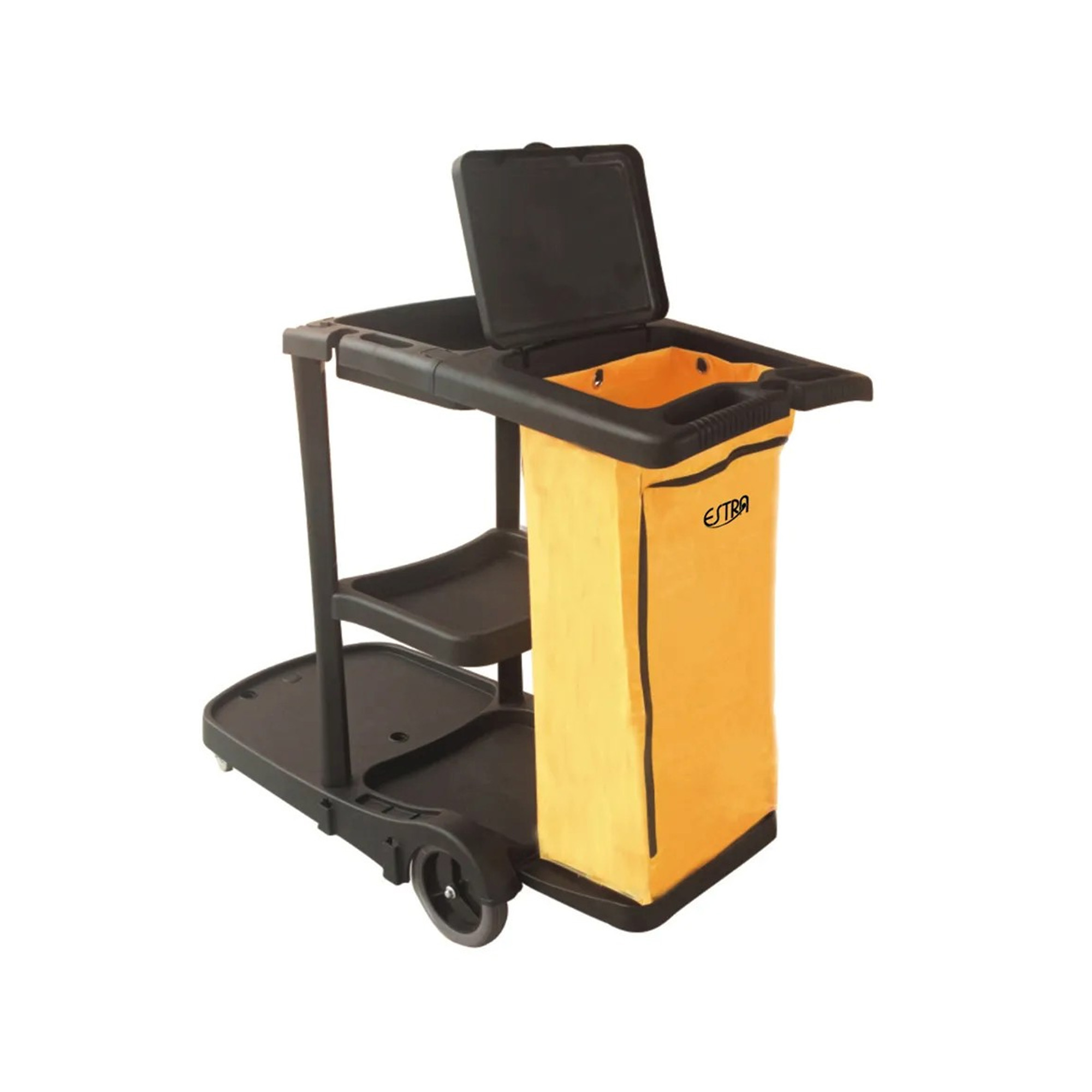 Carro De Limpieza Profesional Estra AF08180BR-Negro/Amarillo