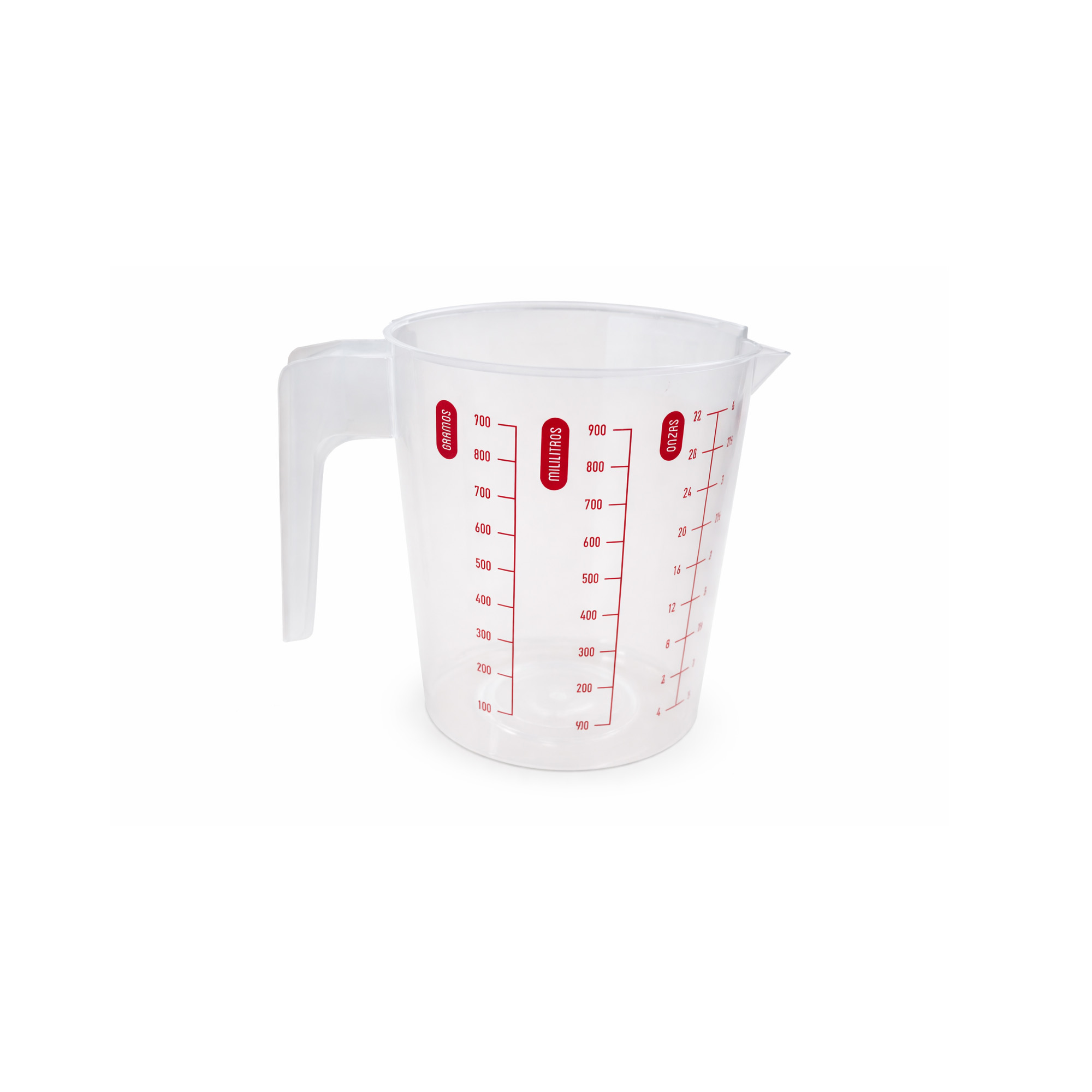 Taza Medidora Plástica 1Lt Persal-Transparente