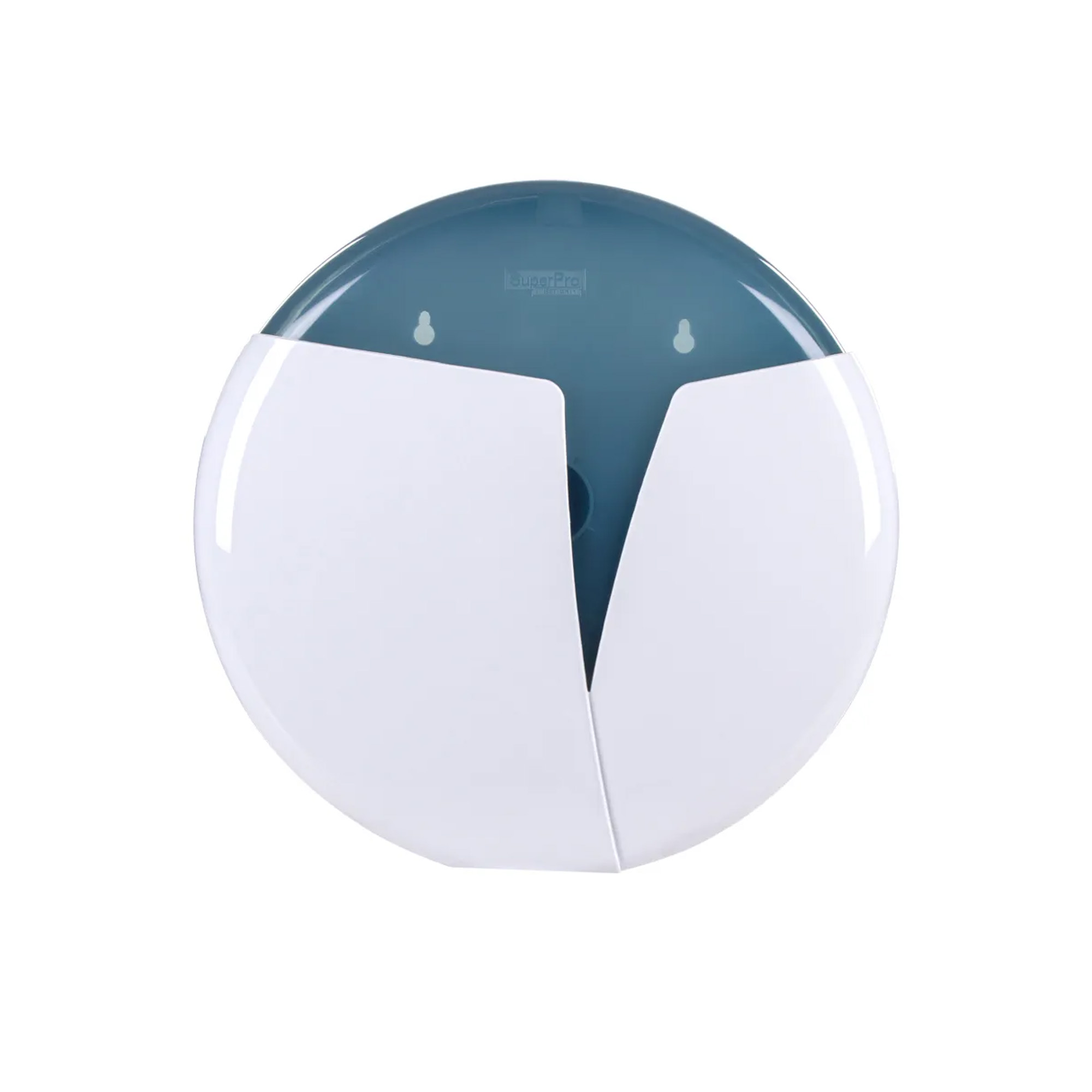 Soporte Plastico De Papel Higienico SP9740-Blanco/Azul