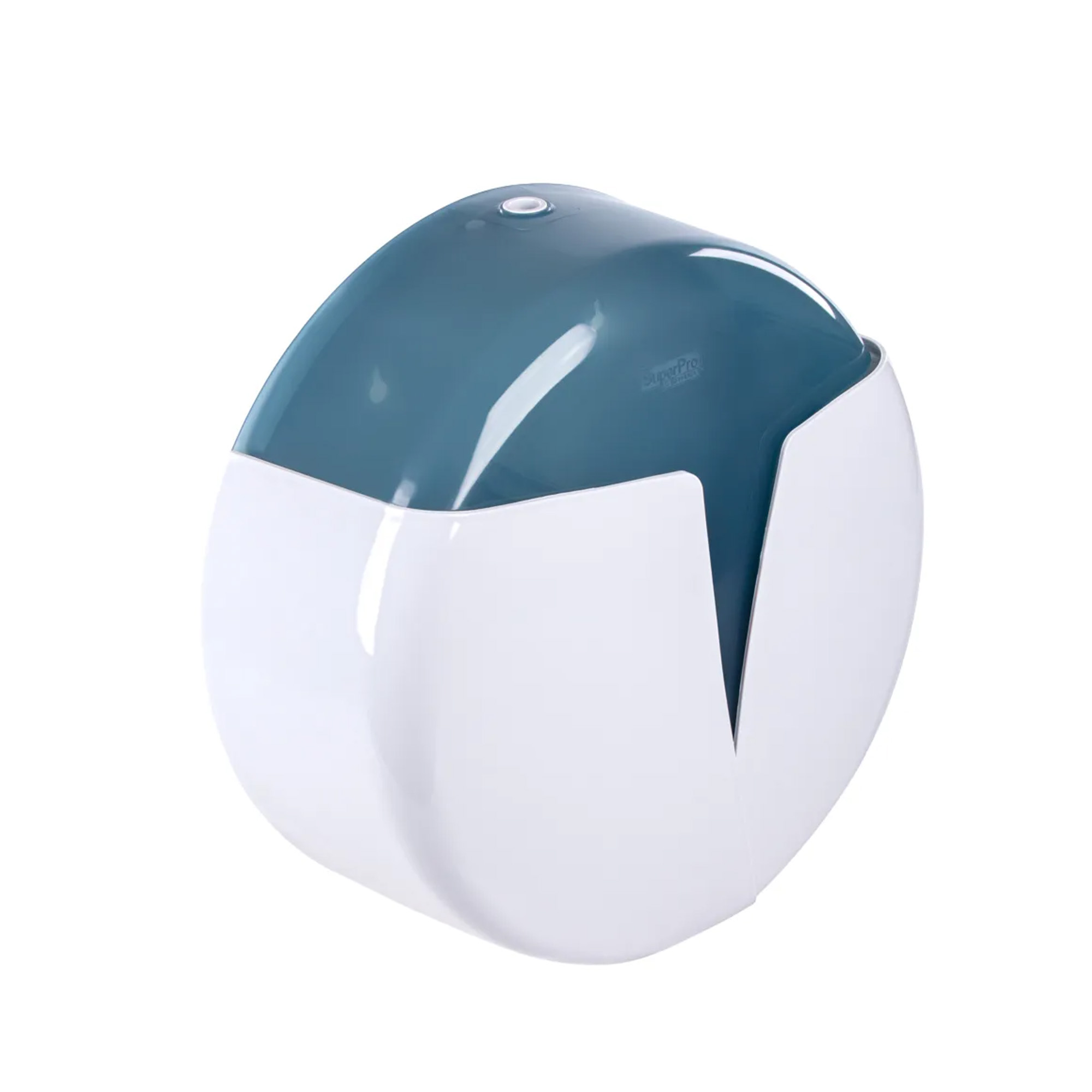 Soporte Plastico De Papel Higienico SP9740-Blanco/Azul - Imagen 4