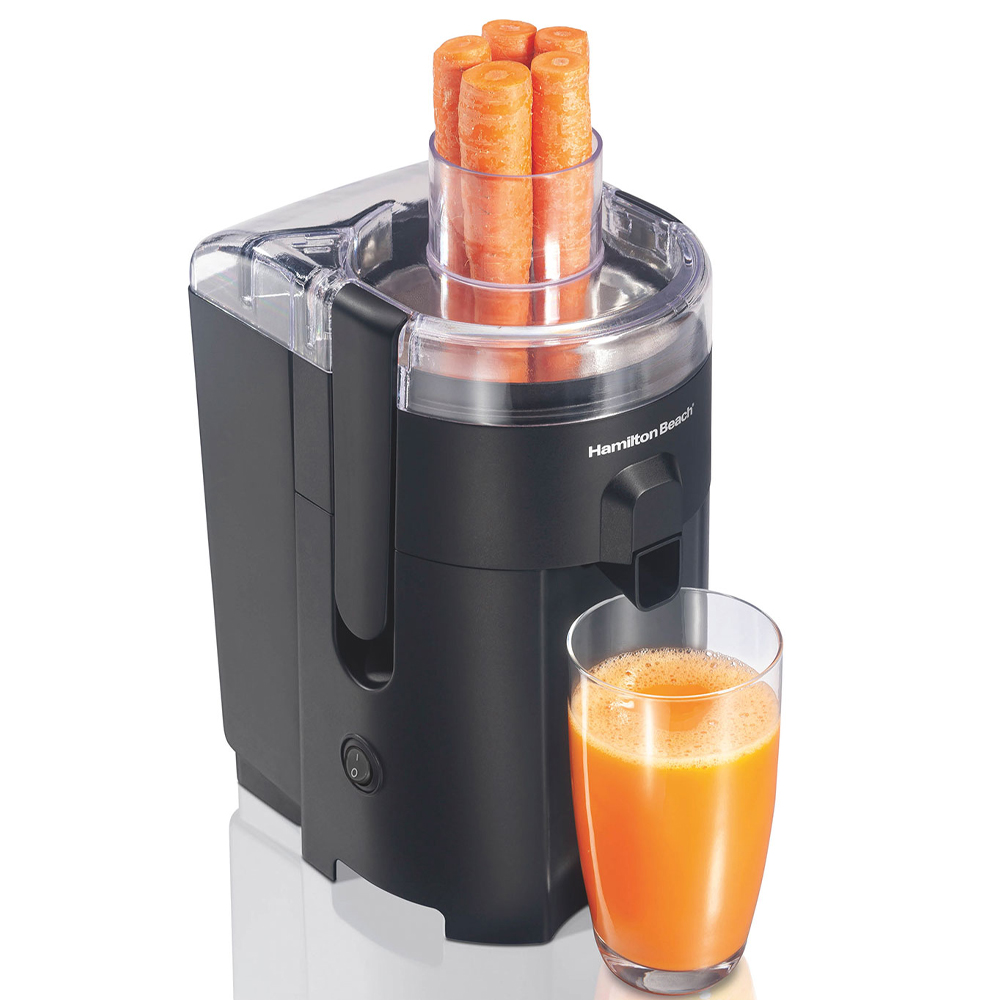 Extractor De Jugos Compacto HealthSmart 67500 -Negro