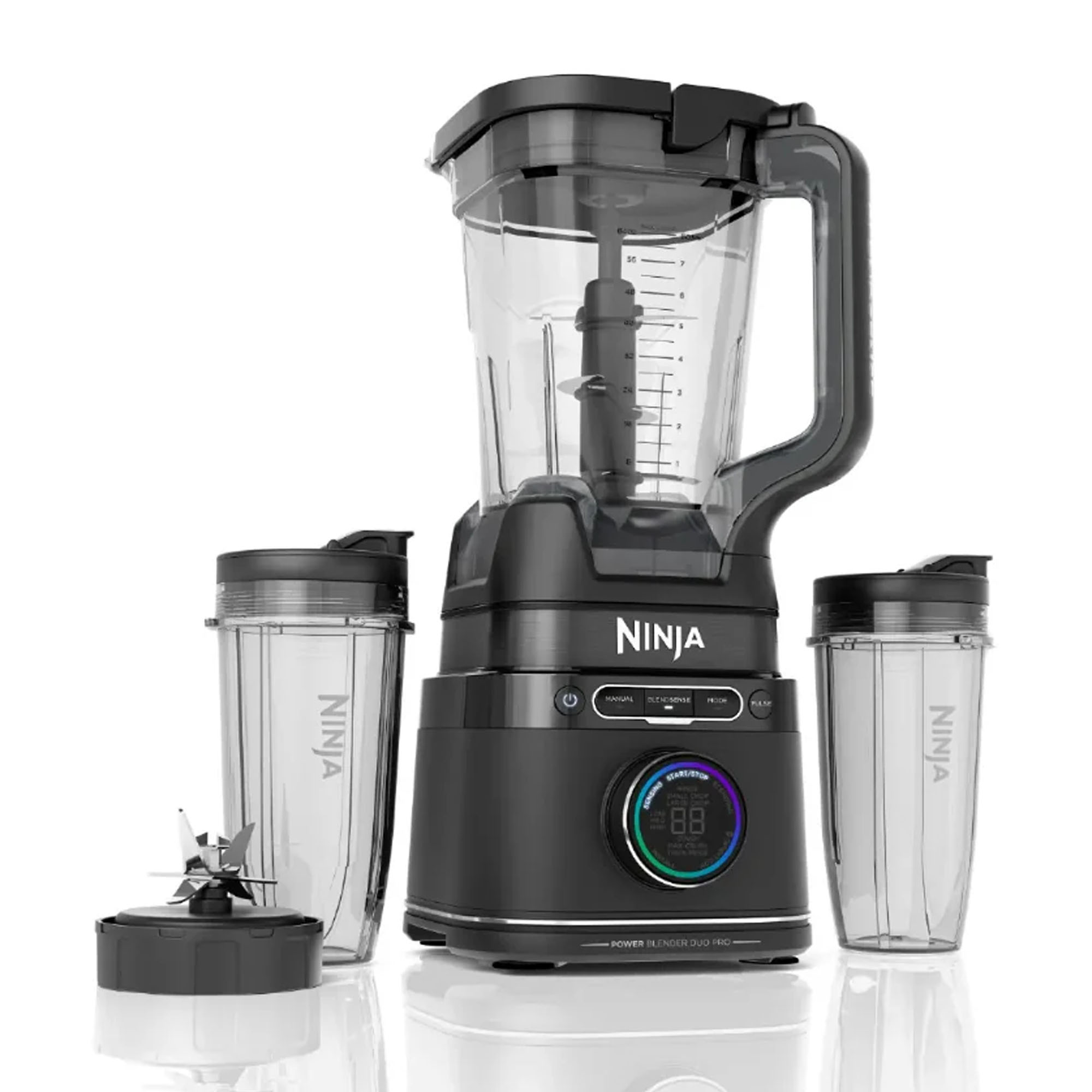 Licuadora Ninja TB301 1800W 2 Vasos + Jarra 2.1L -Negro