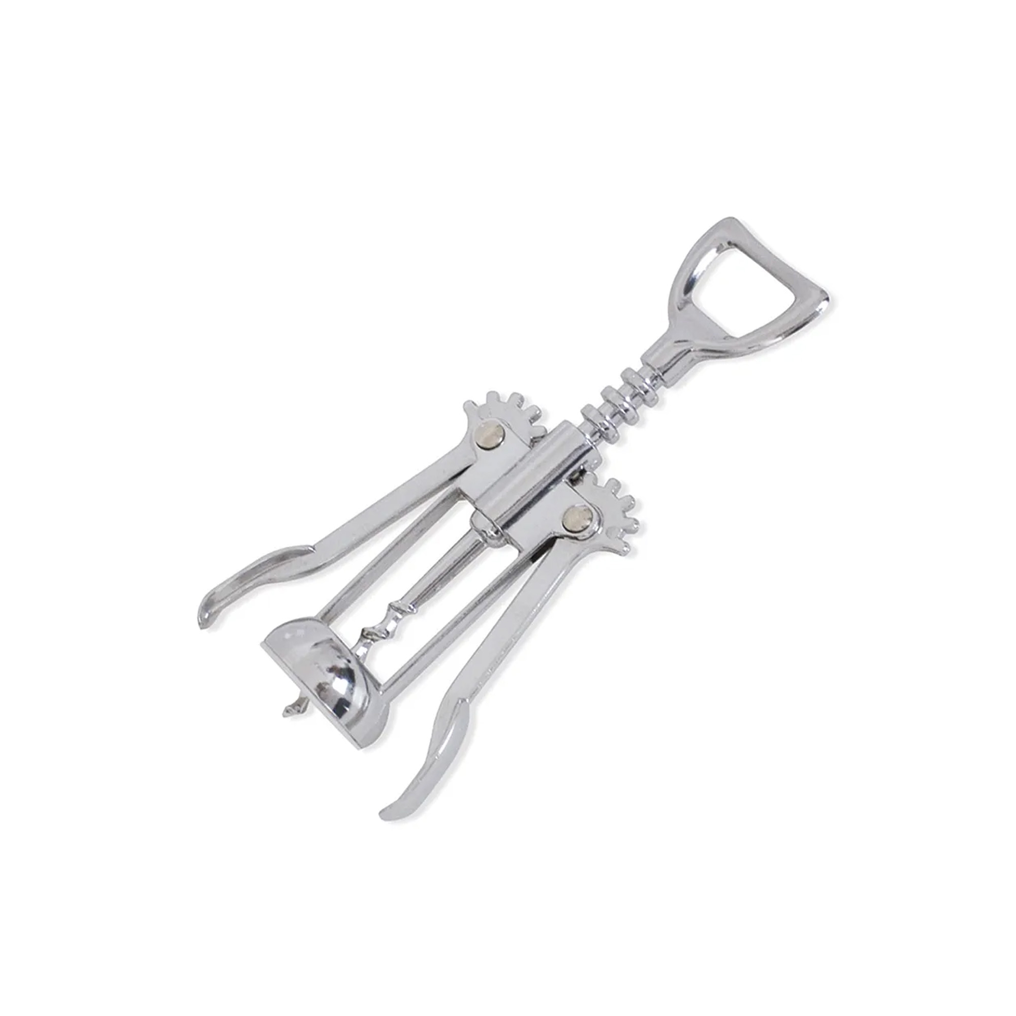 Sacacorchos Con Alas En Acero Inox 16 cm Universal 41510-Plateada