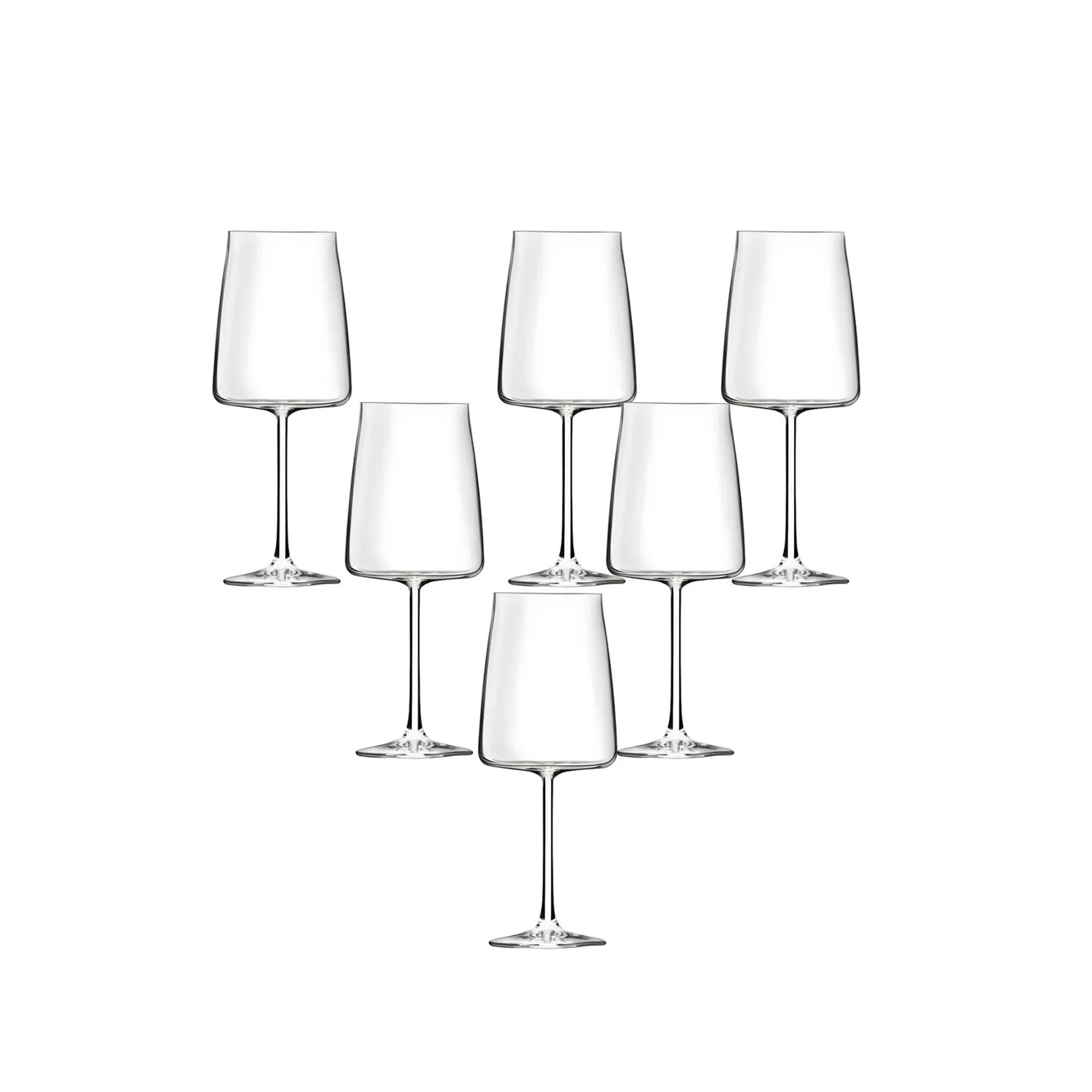 Set x6 Copa Vino Tinto/Agua 650 ml 27289020006-Transparente