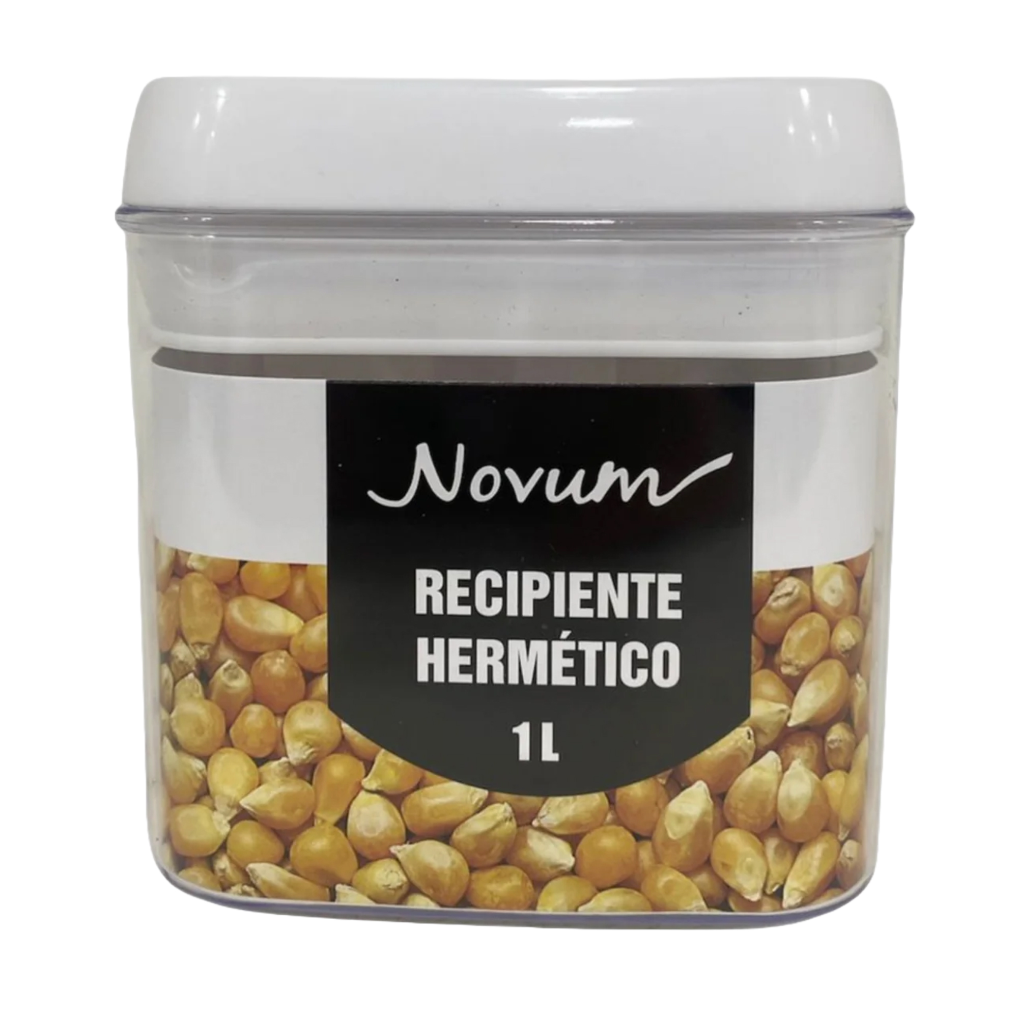 Recipiente hermético 1 L Novum -Transparente