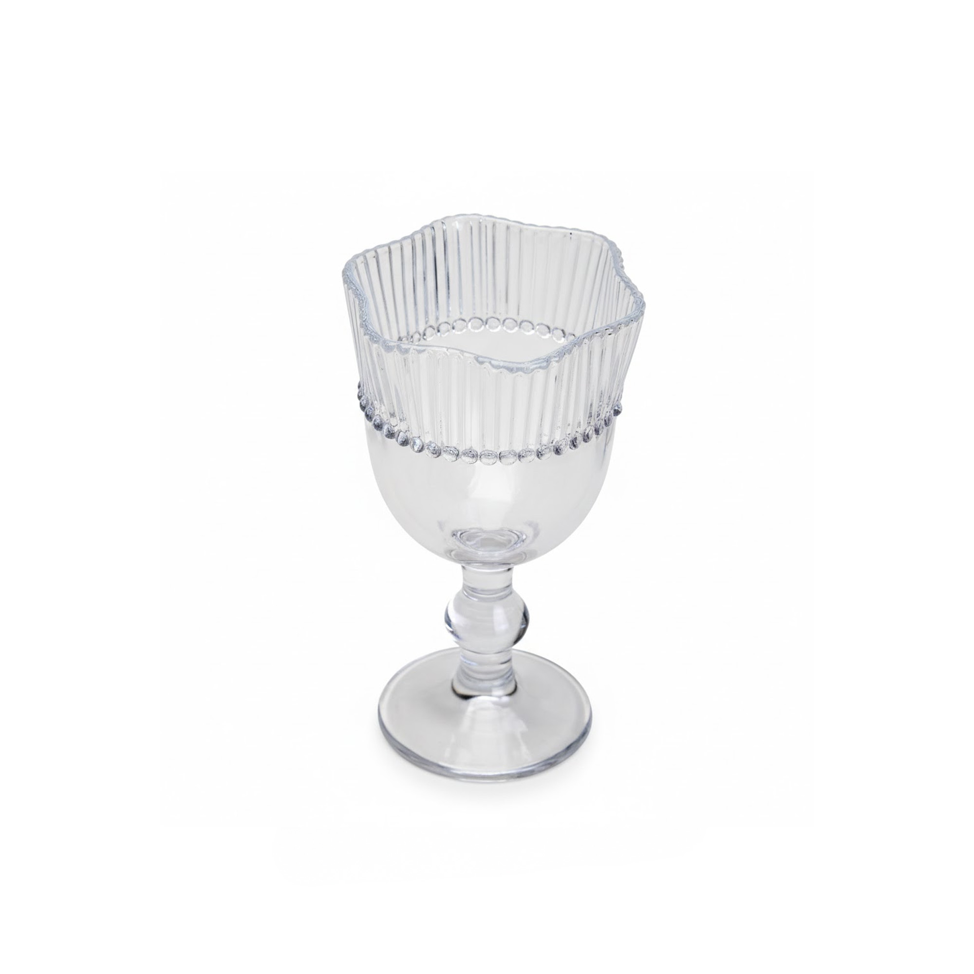 Set x6 Copas Vino Agua Vidrio 10 onz Alumar-Transparente