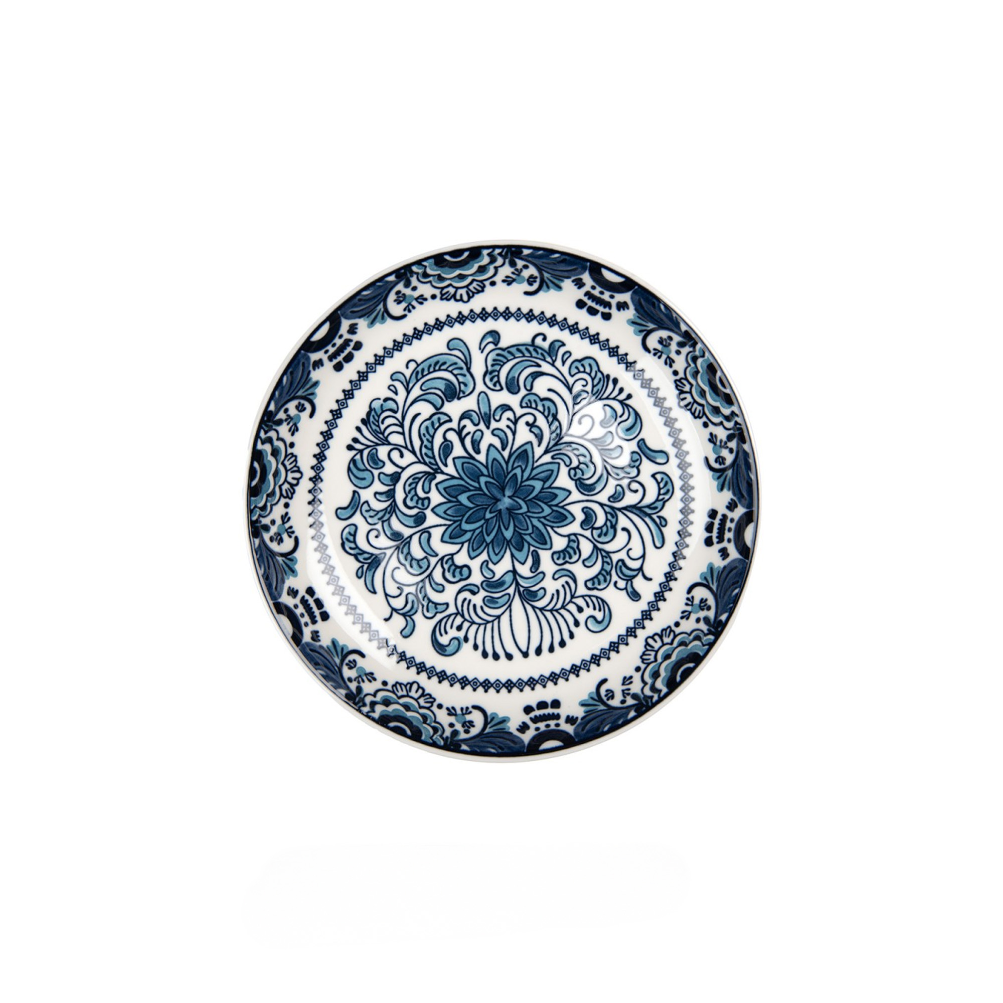 Plato Postre 20 cm Cerámica Alumar ZF2301104-008-Azul