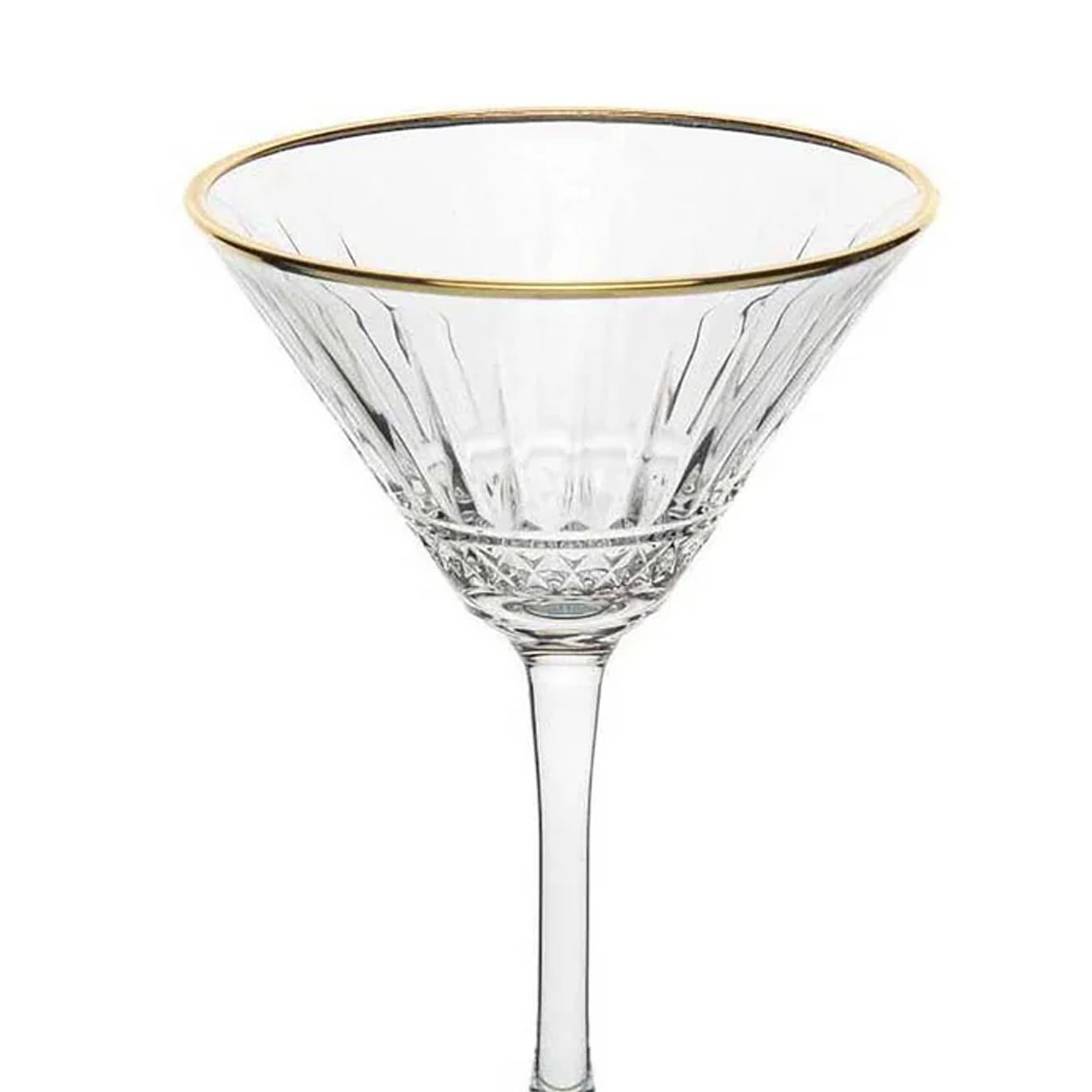 Set x4 Copas Elysia Golden Touch Coctel PS-1200743-Transparente - Imagen 3
