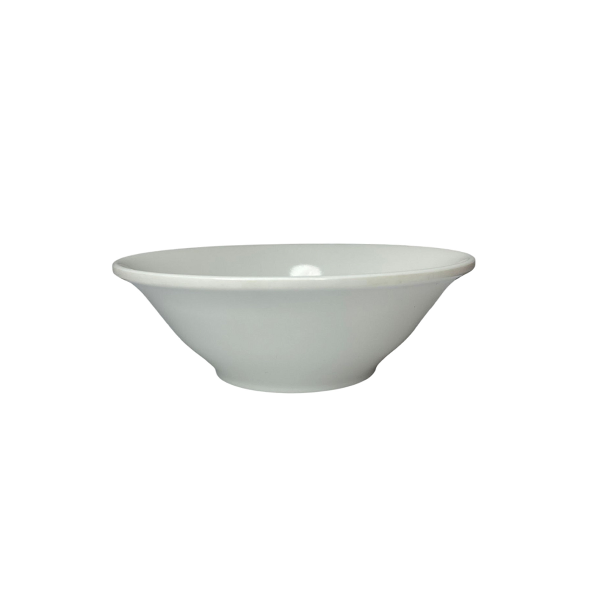 Plato Hondo Circular 17cm En Melamina JABW23001-Blanco
