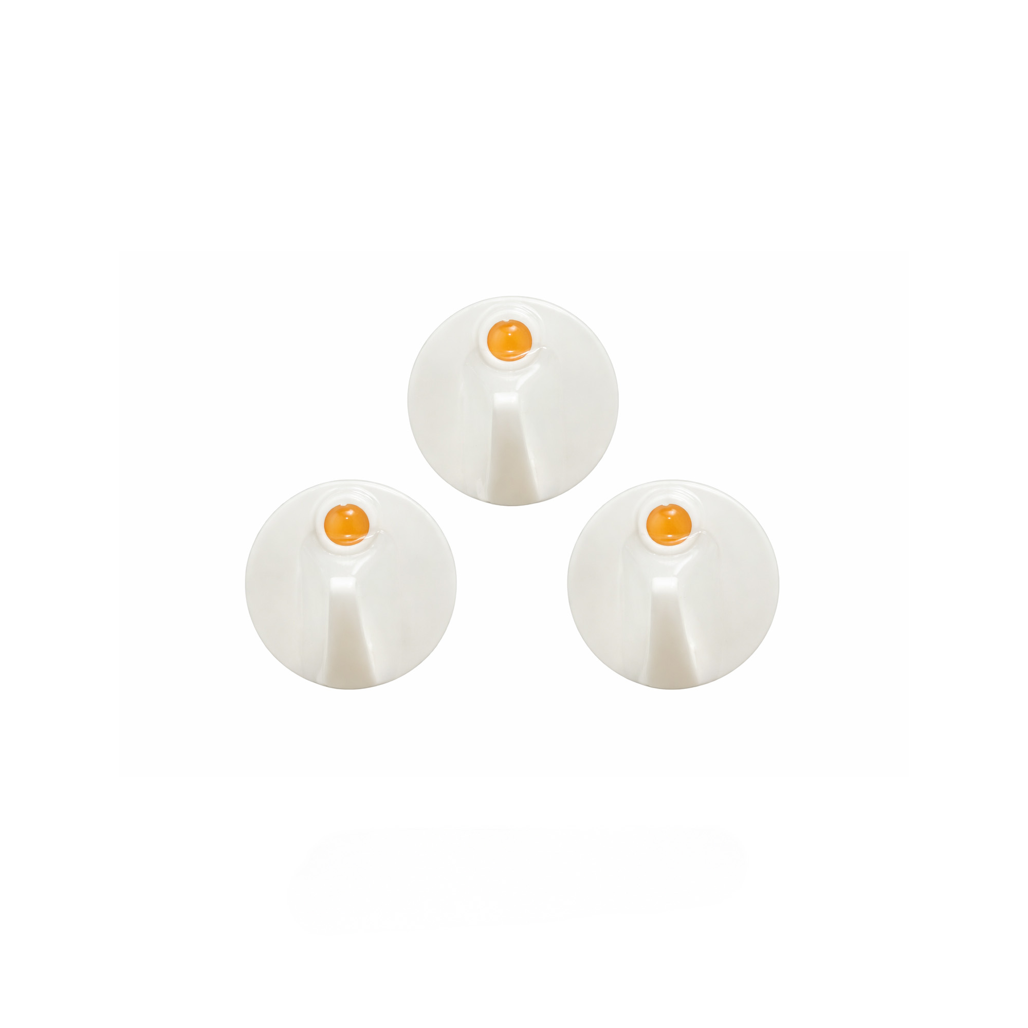 Ganchos Adhesivos 3 Pzs De Pared JA250305-Blancos