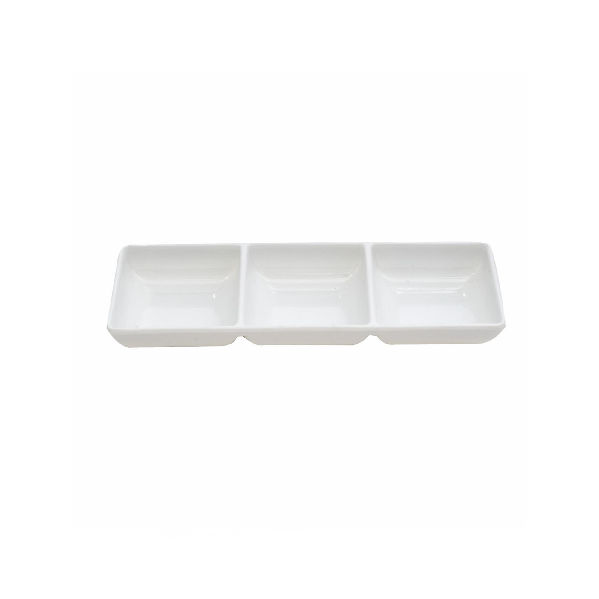 Dulcera con División Melamina Sabana Vajillas D1007BL-Blanca