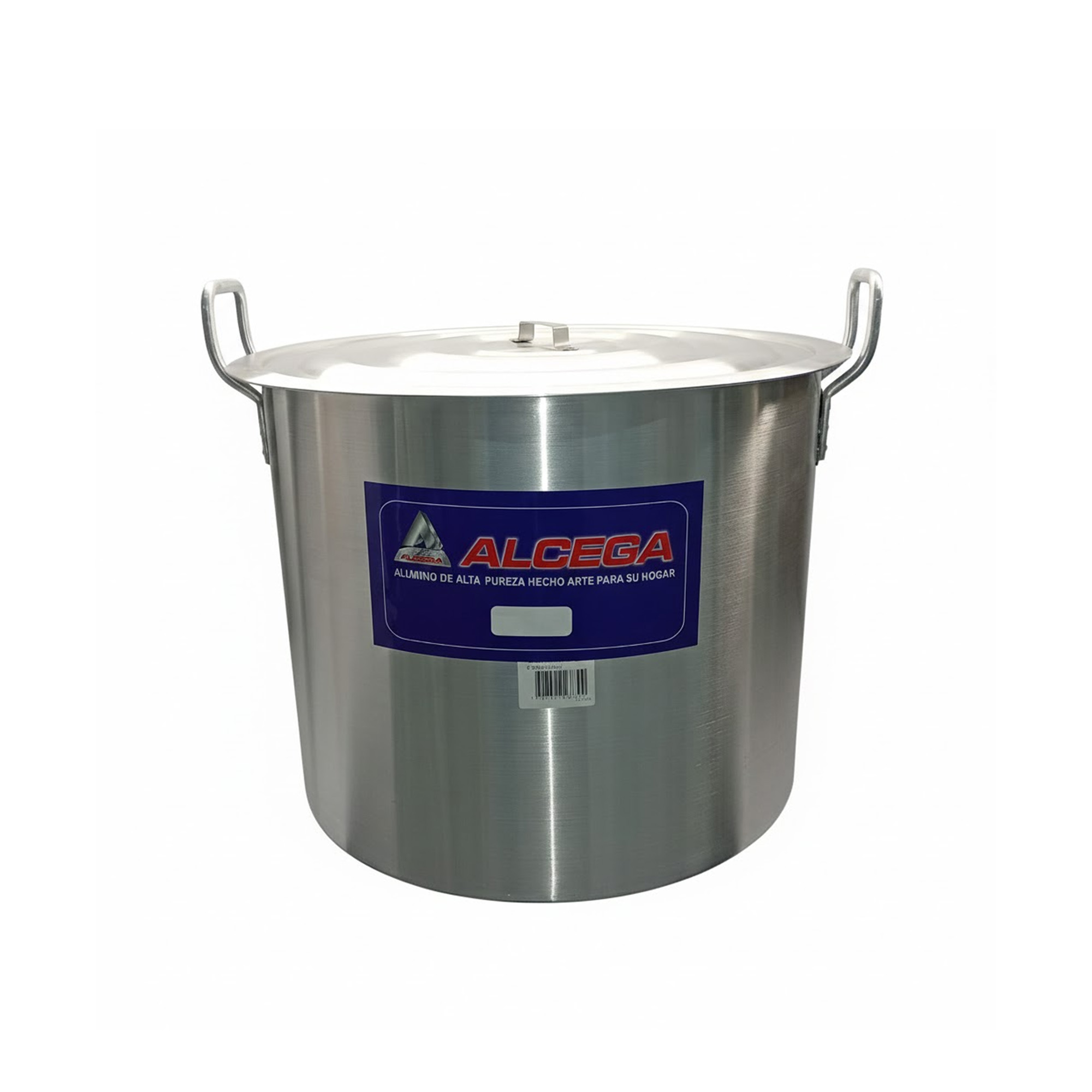 Caldero Extrafuerte 60x50 cm en Aluminio GCE003-Plateado