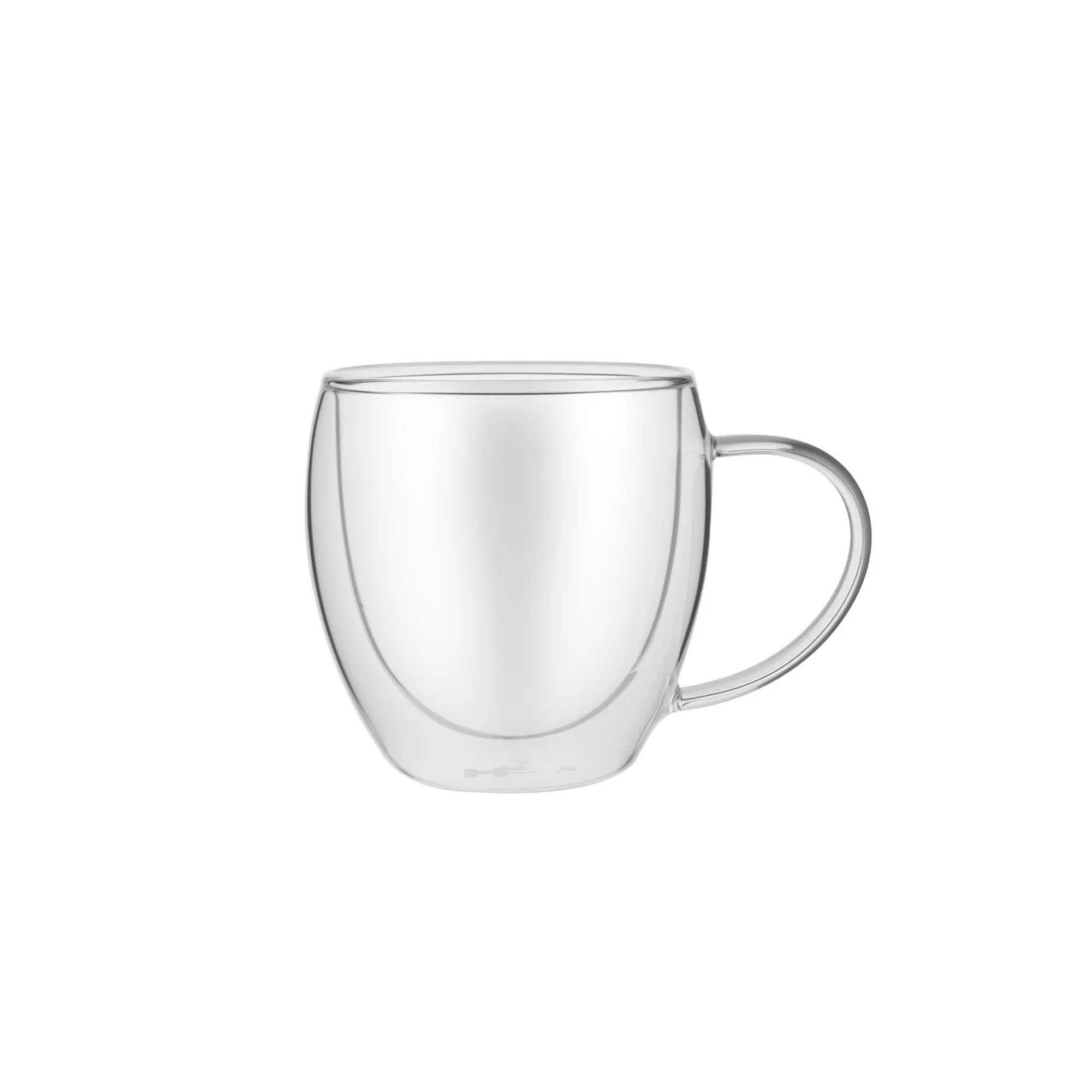 Mug De 250Ml Con Doble Pared Vidrio CAP00850-Transparente