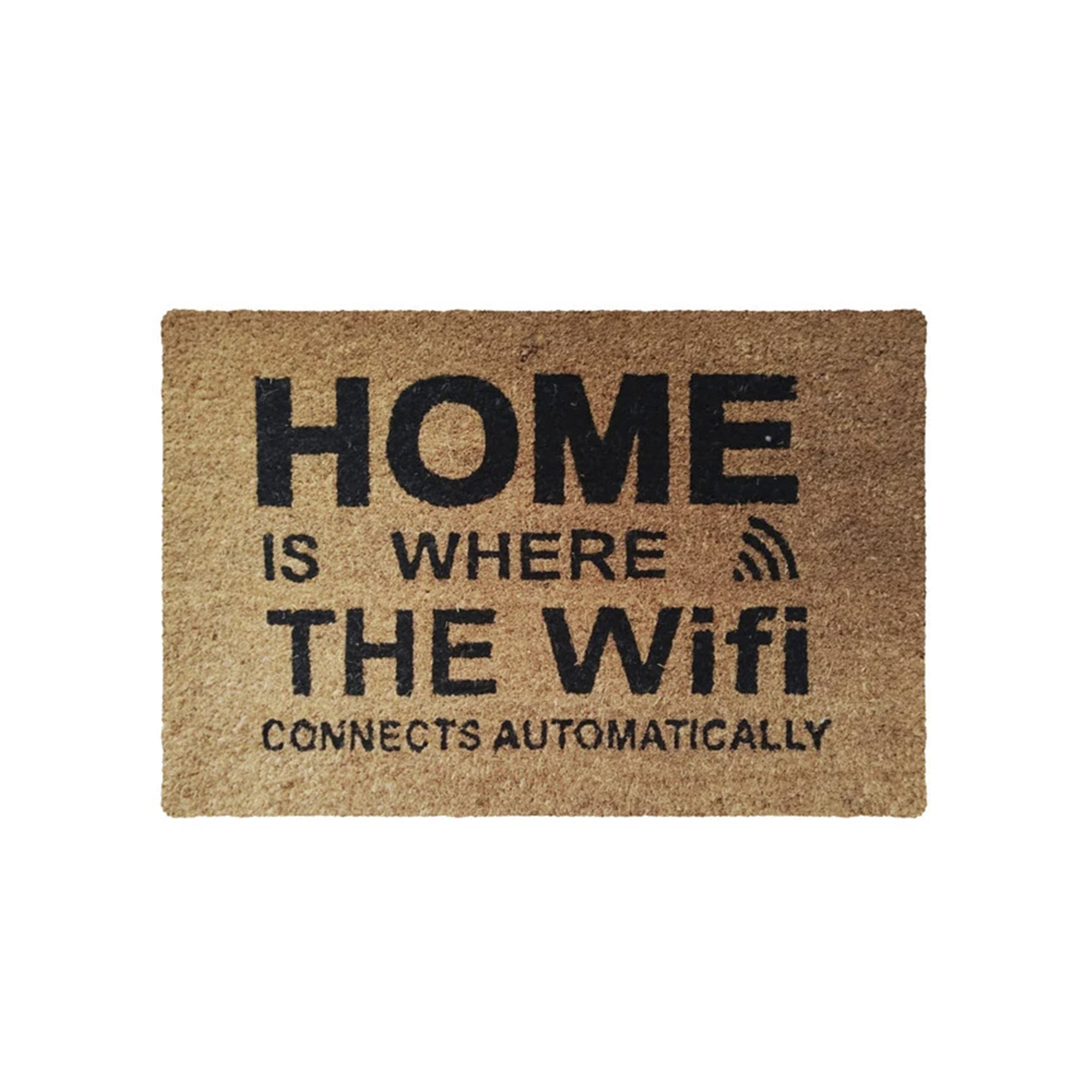 Tapete Entrada Coco Design 40x60Cm Dib FCD040-1001/100-Café