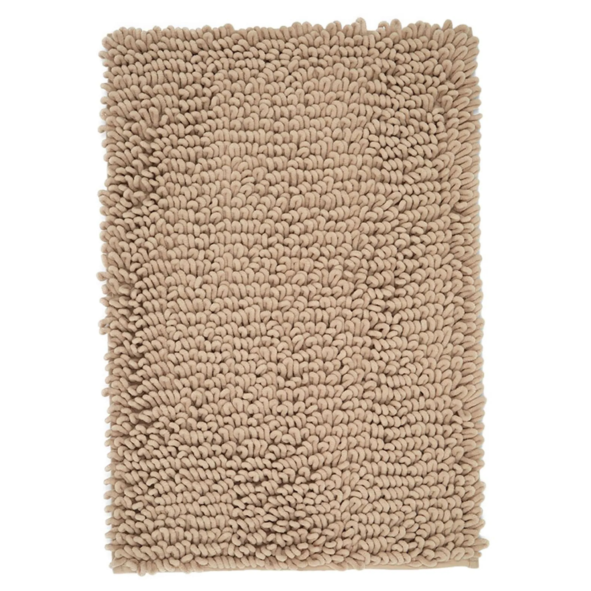 Tapete Para Baño 40x60 cm Loop Soft NBL040-100/103 -Beige