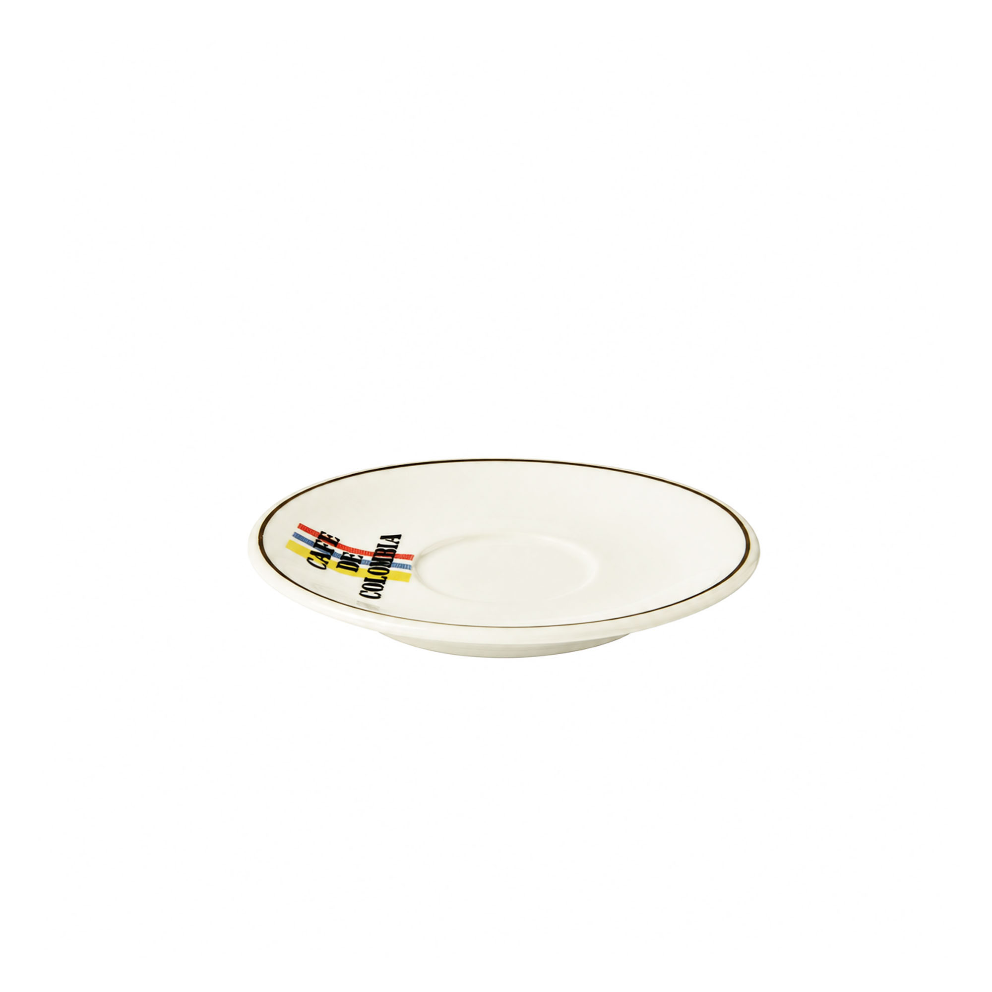 Plato Cafe De Colombia 12.5cm Corona PP1701600124 - Blanco - Imagen 3