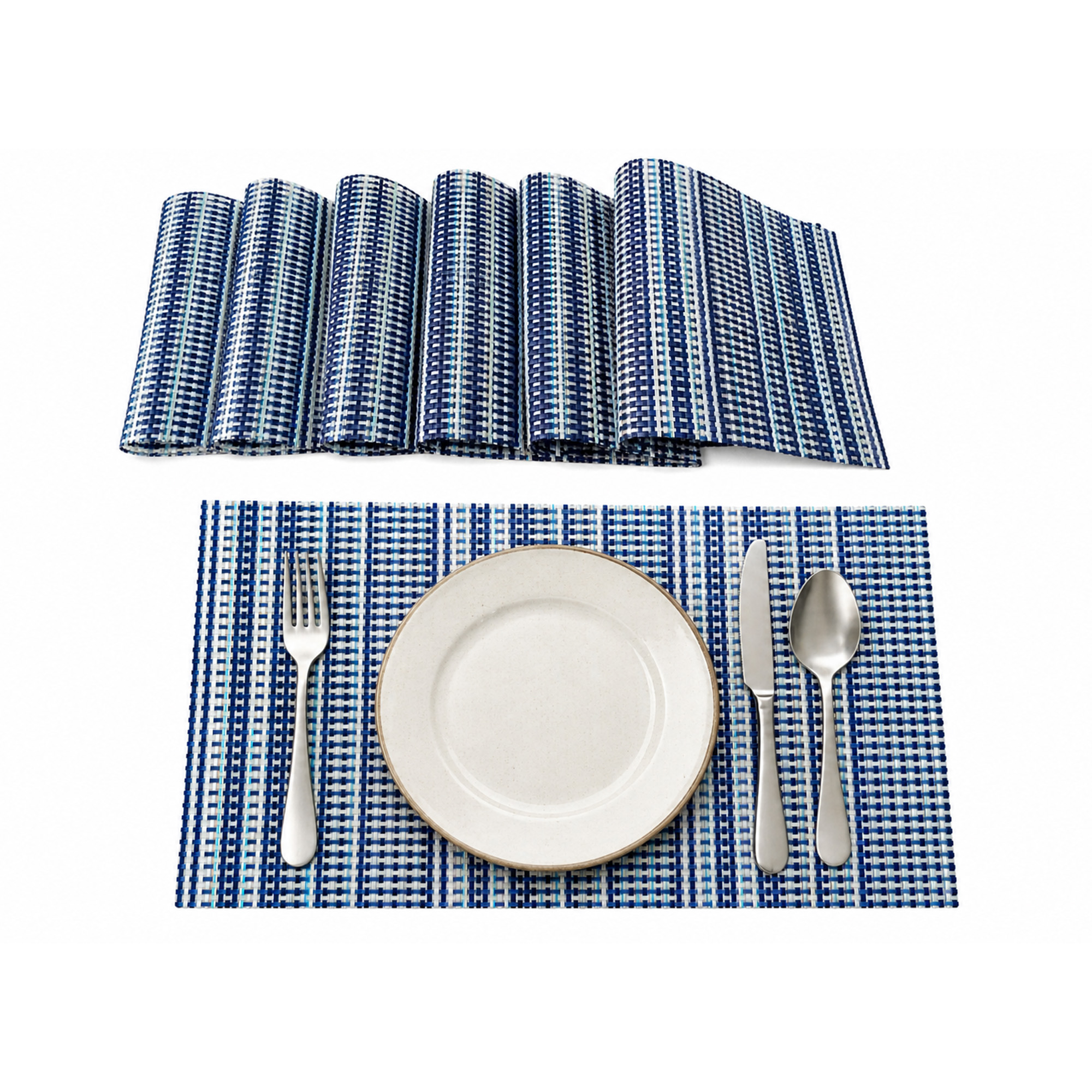 Set x6 Individuales Dihour Placemat 2112INDUVIDUALES-Multicolor