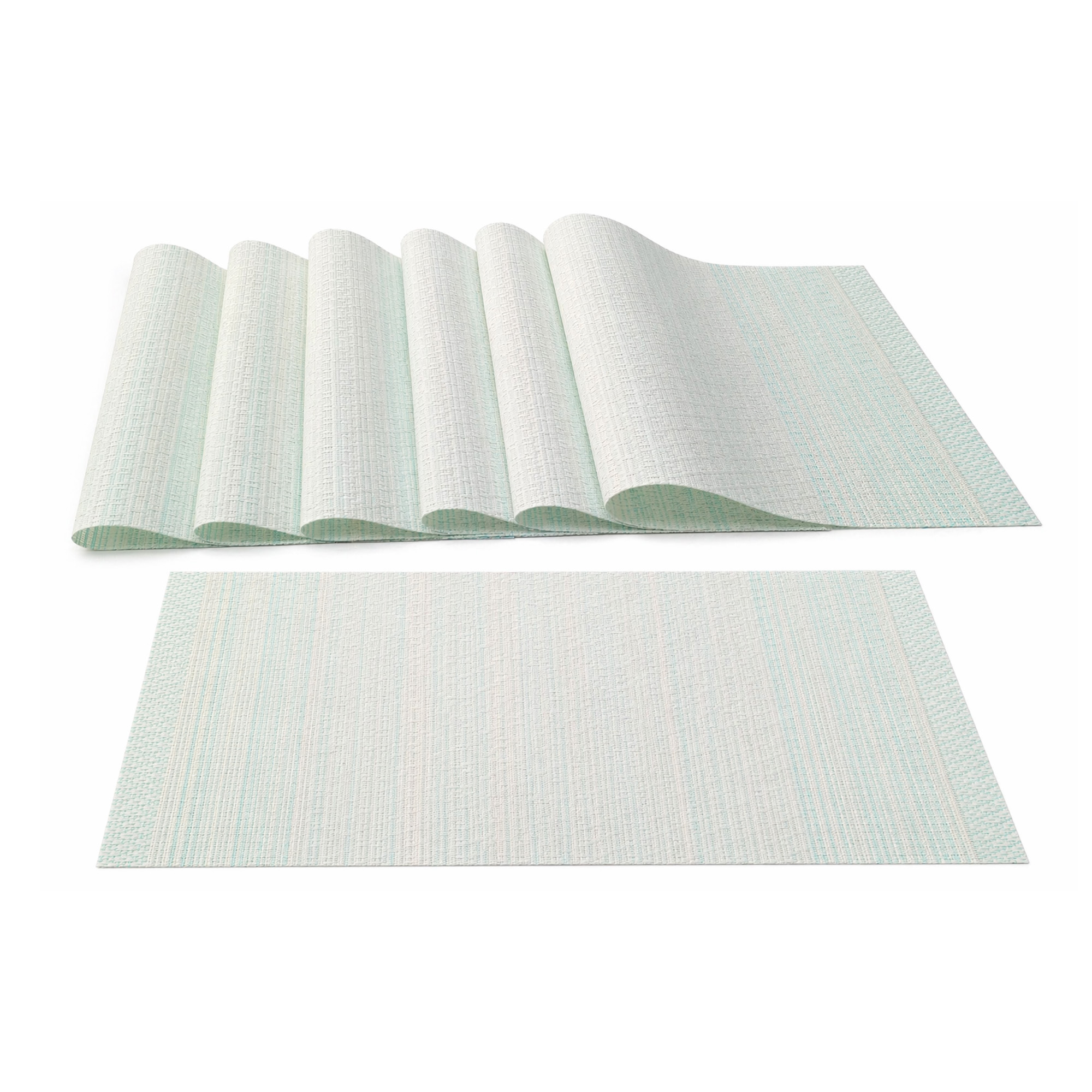 Set x6 Individuales Dihour Placemat 2114INDIVIDUAL-Celeste
