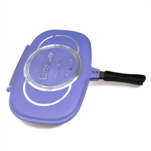 Sartén Parrilla Dual 40Cm 3En1 Dessini -Multicolor