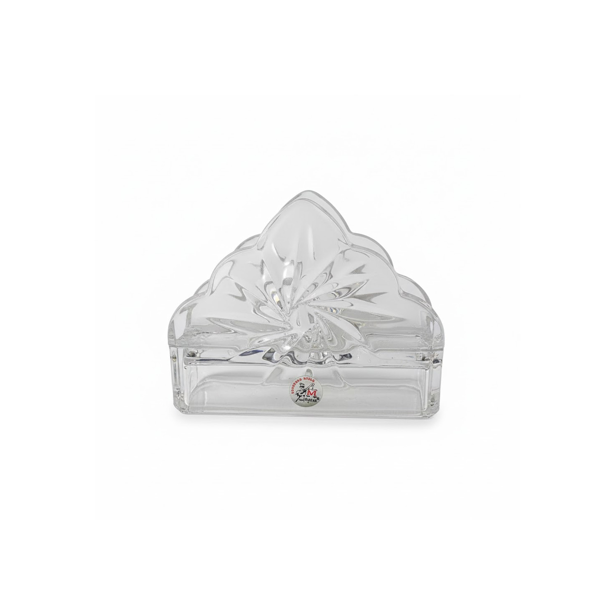 Servilletero Cristal Diseño Abanico 8516SERVILLERO - Muran