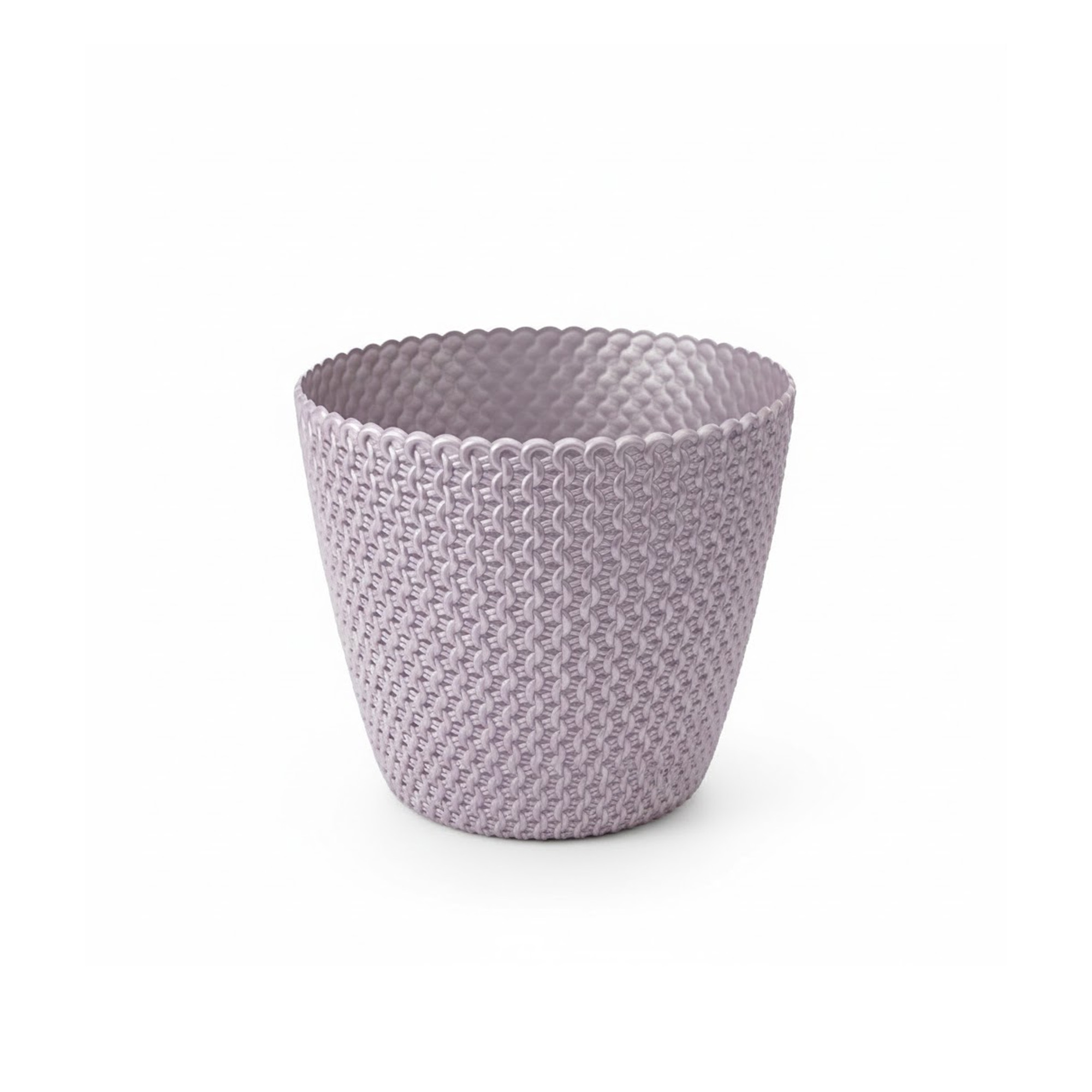 Portamatera PVC Grande Diseño Tejido 3064 Muran - Oro Rosa