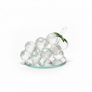 Figura Ramo Uvas Cristal Tipo Swarovski Muran Fino-33A19UVAS-Transparente