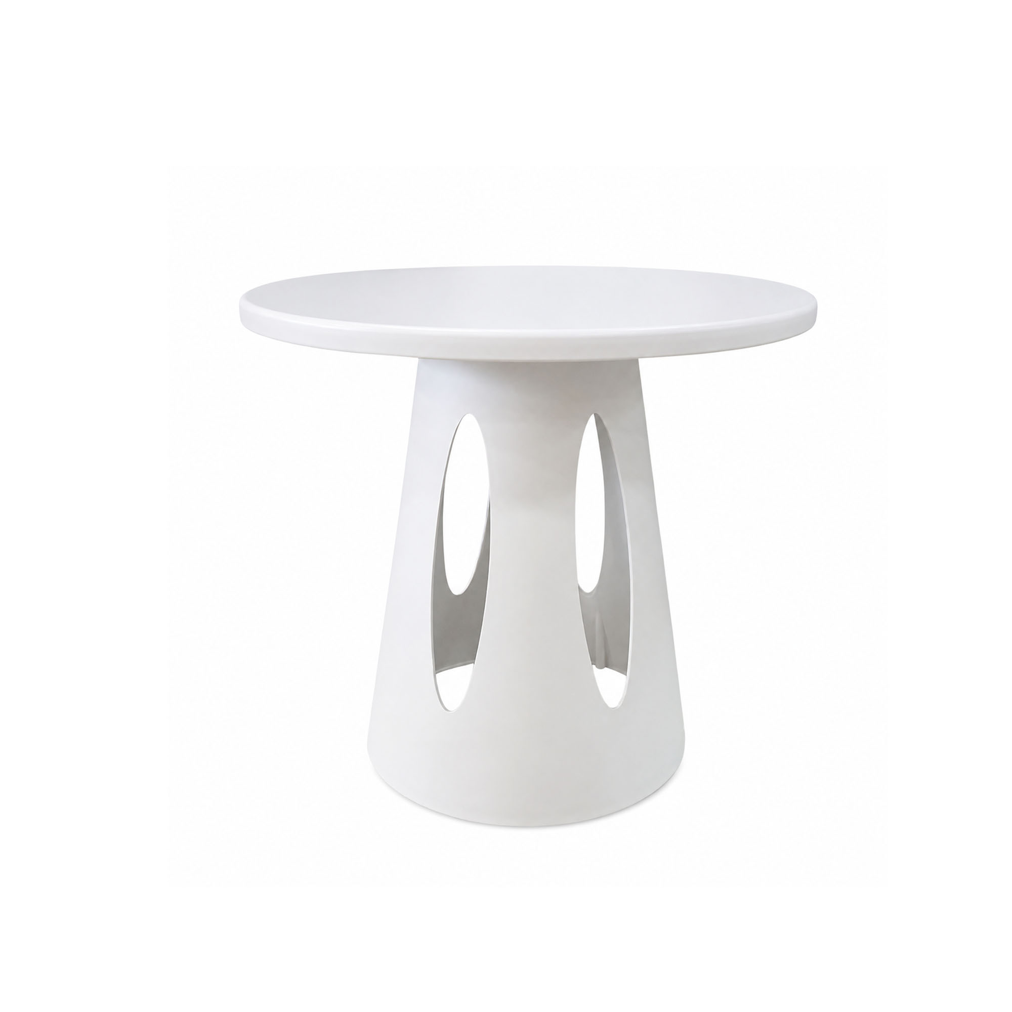 Mesa Auxiliar Redonda Maruplas DE0112129-Blanco