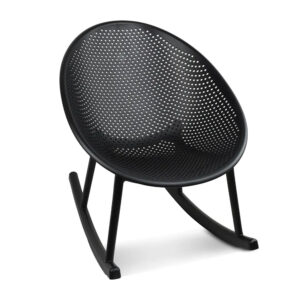 Silla Mecedora Bávaro Maruplas Ref.HO0110440 NG-Negro