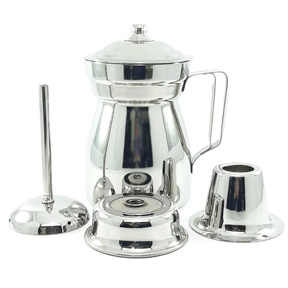 Chocolatera Multiusos 13 Cm Acero Inox -Plateado