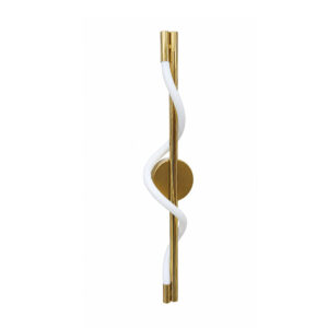 Aplique De Pared Led 3 Tonos Tubo Espiral Dixton LA02055-Blanco