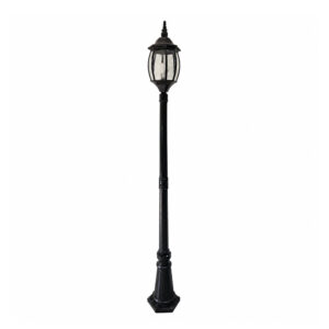 Lámpara De Pie Farol Poste 1 Luz Dixton BT6801L1.8M-Negro