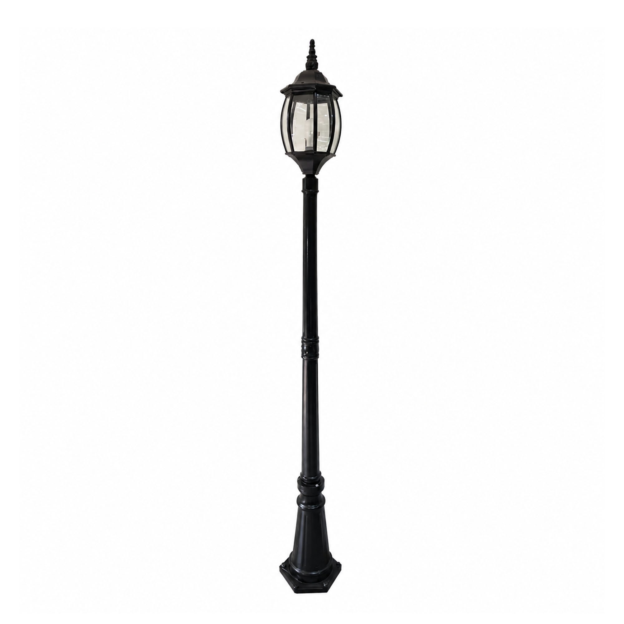 Lámpara De Pie Farol Poste 1 Luz Dixton BT6801L1.8M-Negro