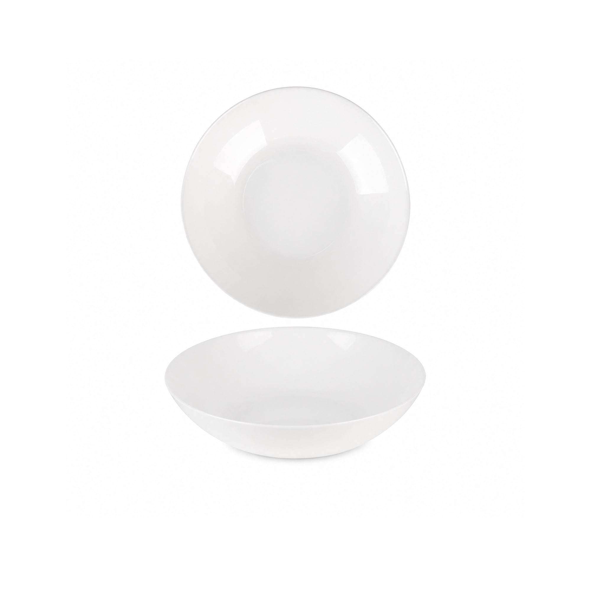 Plato Hondo Opaline 20cm Nadir 58470201780547-Blanco