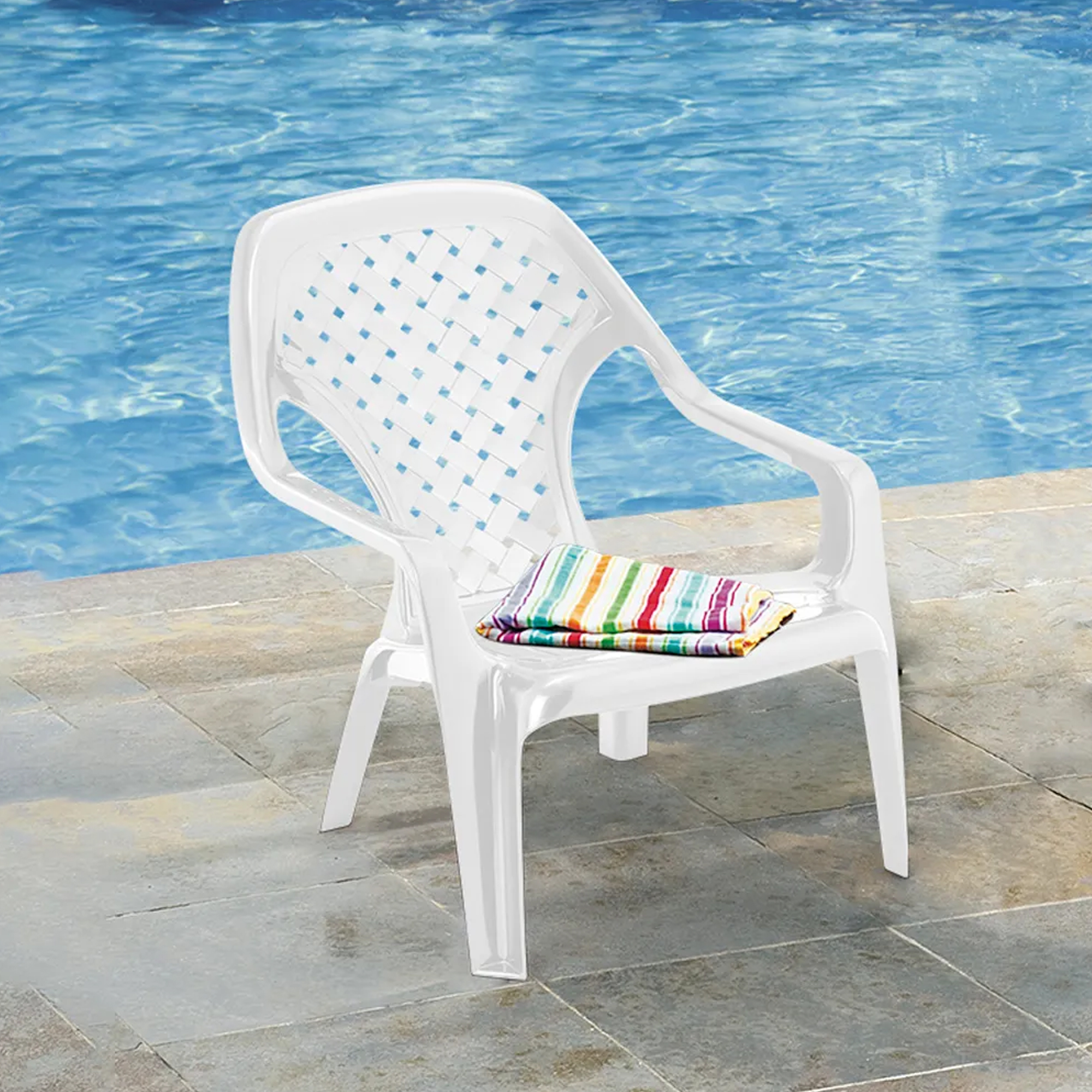 Silla Playera Rimax 3370 -Blanco - Imagen 2