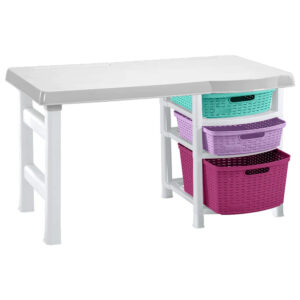 Escritorio Infantil 3 Gavetas Rimax 13987 -Multicolor Niña