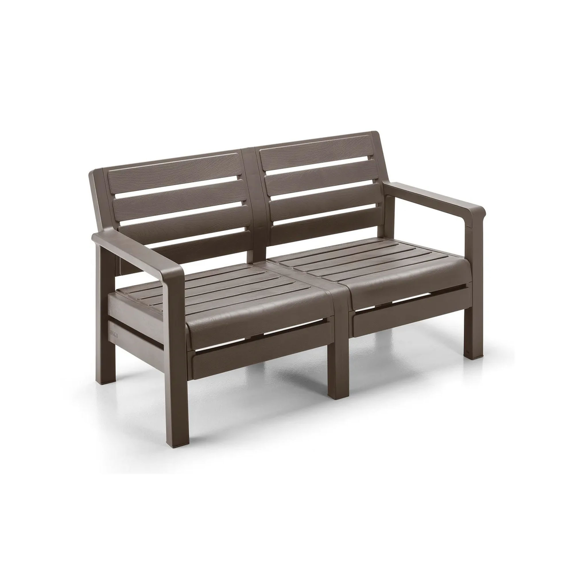 Sofá Doble Sala Baru 131x65x74Cm Rimax 14197 W-Wengue