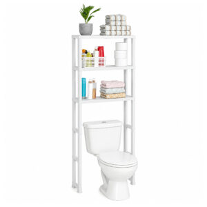 Estante Organizador 3 Niveles para Baño Rimax 12982-Blanco