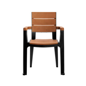 Silla Madeira Para Exterior E Interior MQ 463TABACO-Tabaco