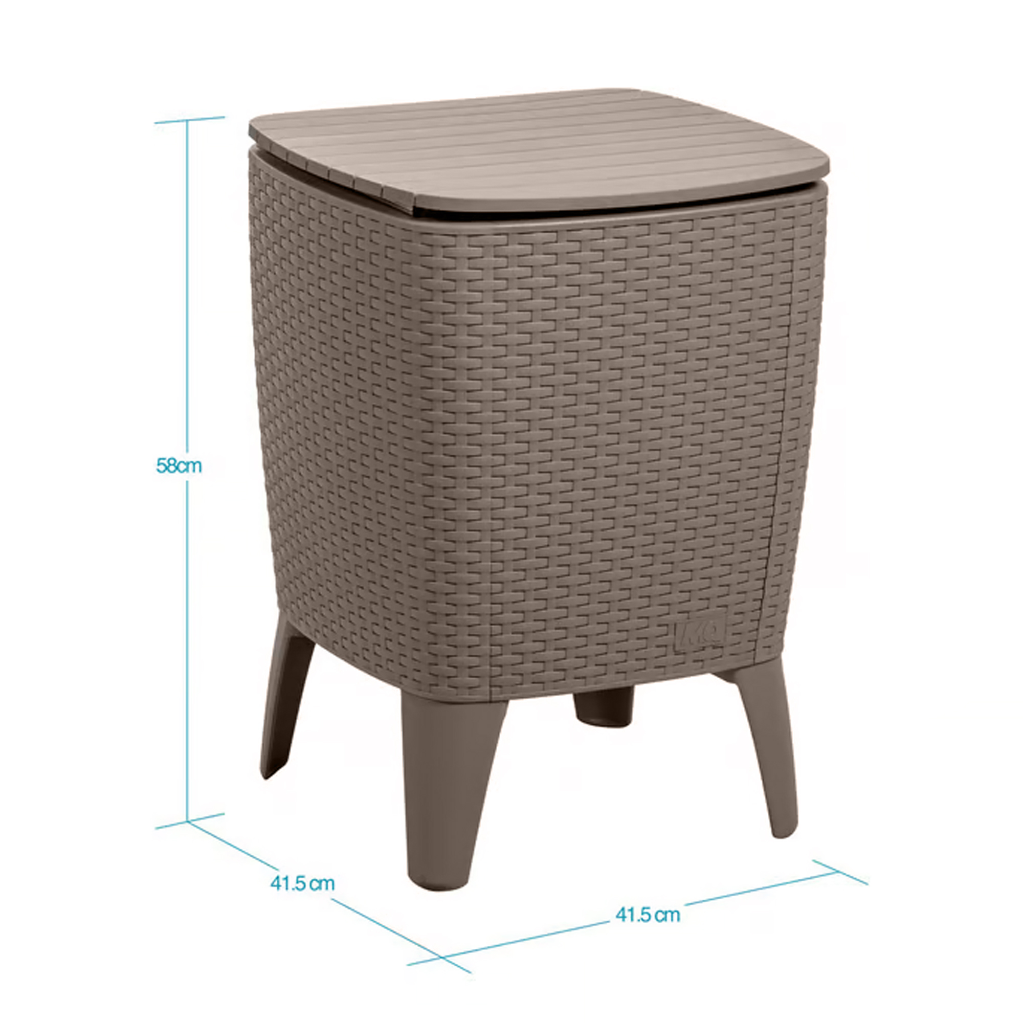 Mesa Hielera 28L MQ 492-1 -Mocca - Imagen 3