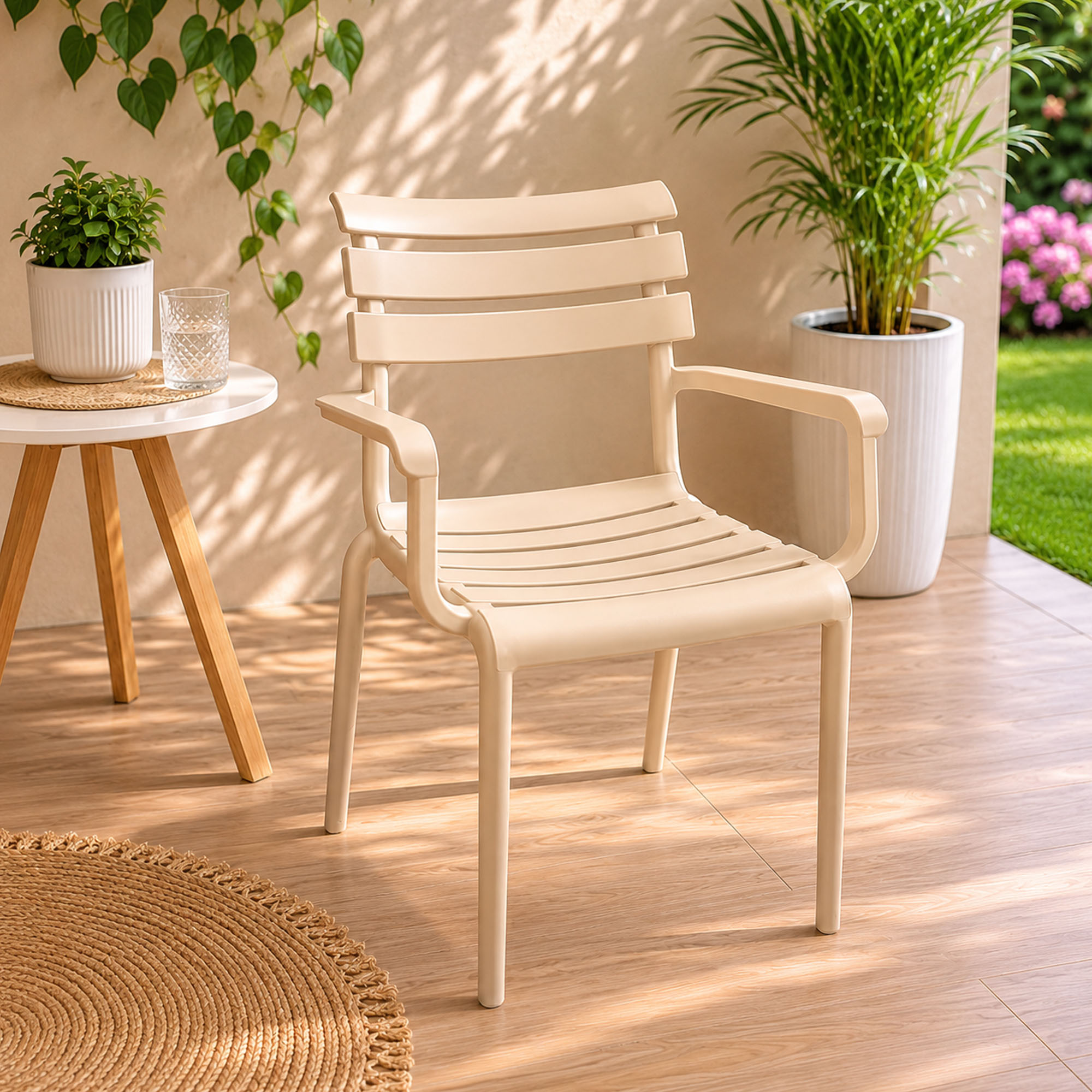 Silla Tipo Venecia SB OR-5008 Or Desing- Beige - Imagen 2