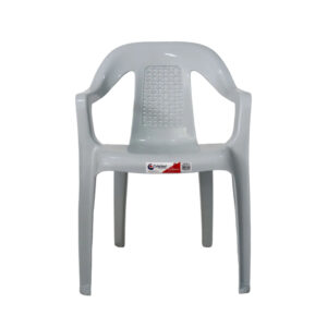 Silla Oceanía Con Brazos Espaldar Rattan Colplast 919-Blanco