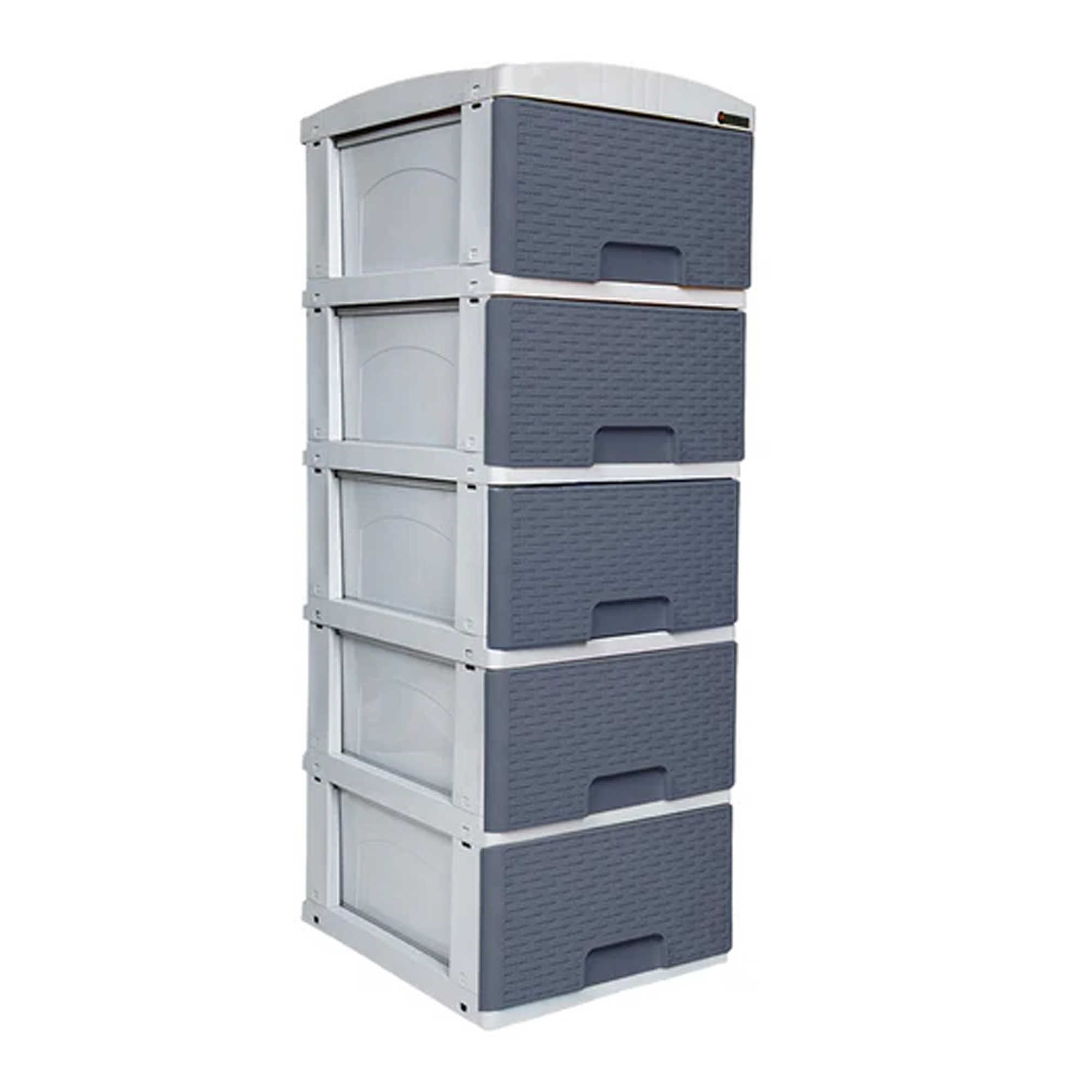 Practimueble 5 Cajones Rattan Colplast 773 - Gris