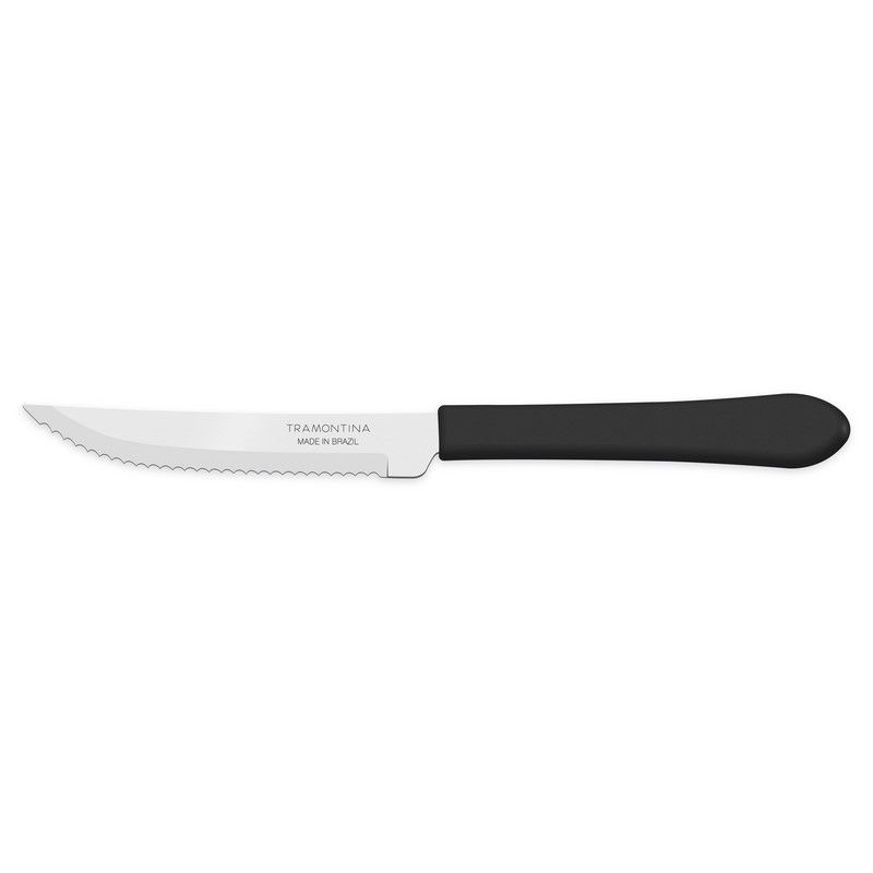 Cuchillo Para Asado 4" Lemen Tramontina 23180/404 -Negro